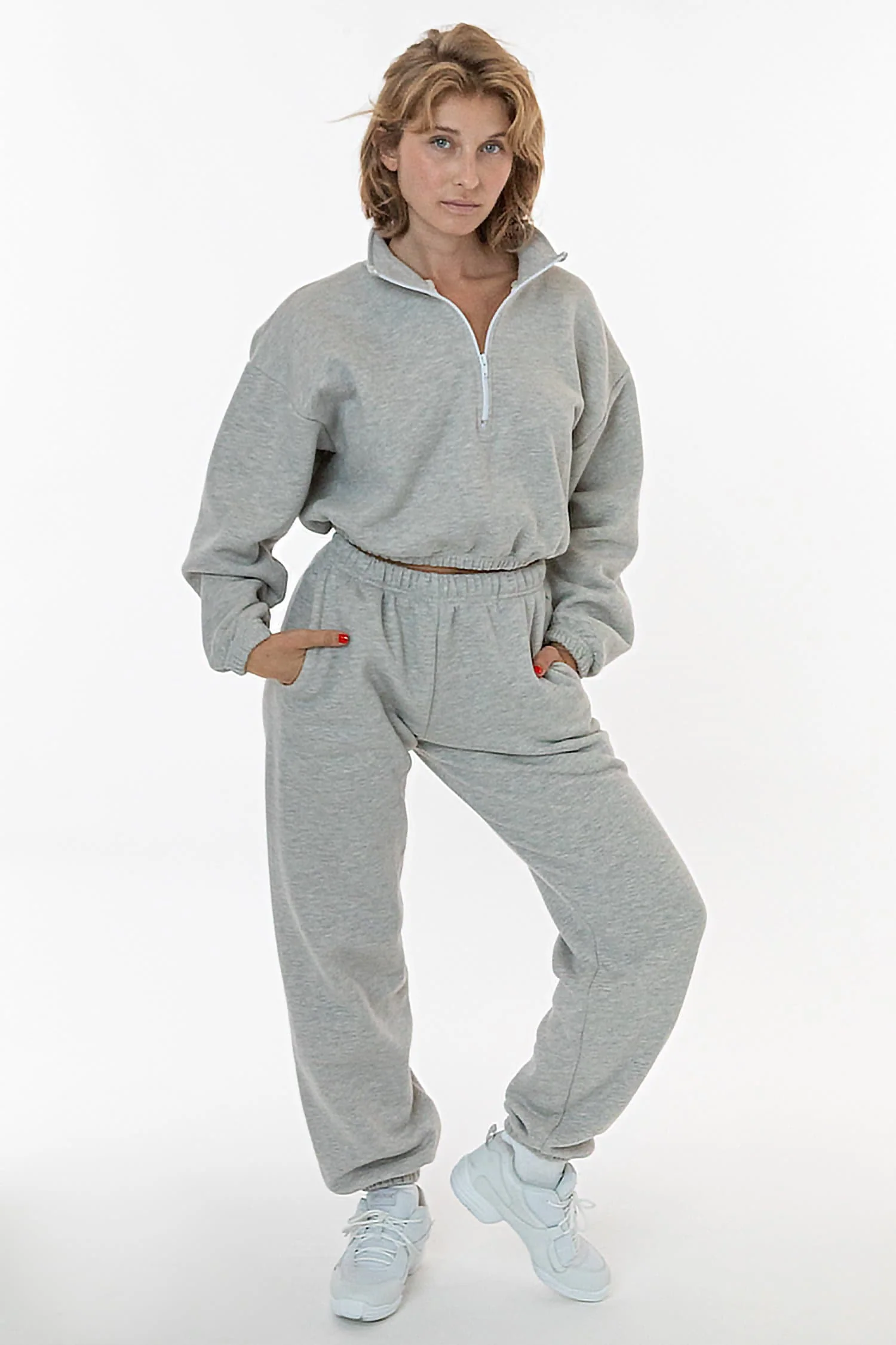 CF394 - Cotton Fleece High Waist Sweatpants - Image 5