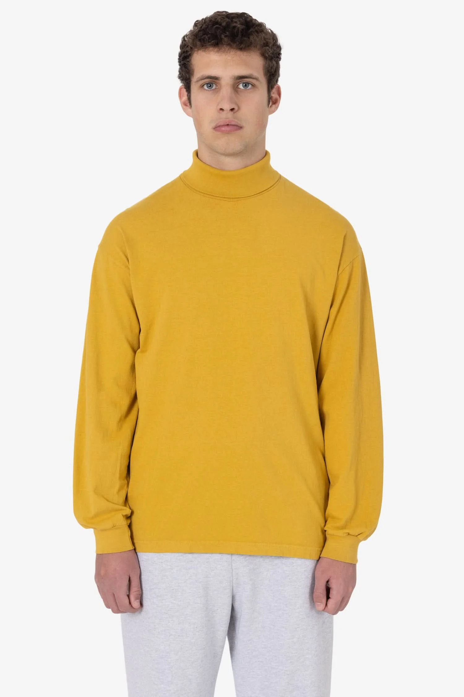 1811GD - Long Sleeve Garment Dye Turtleneck - Image 4