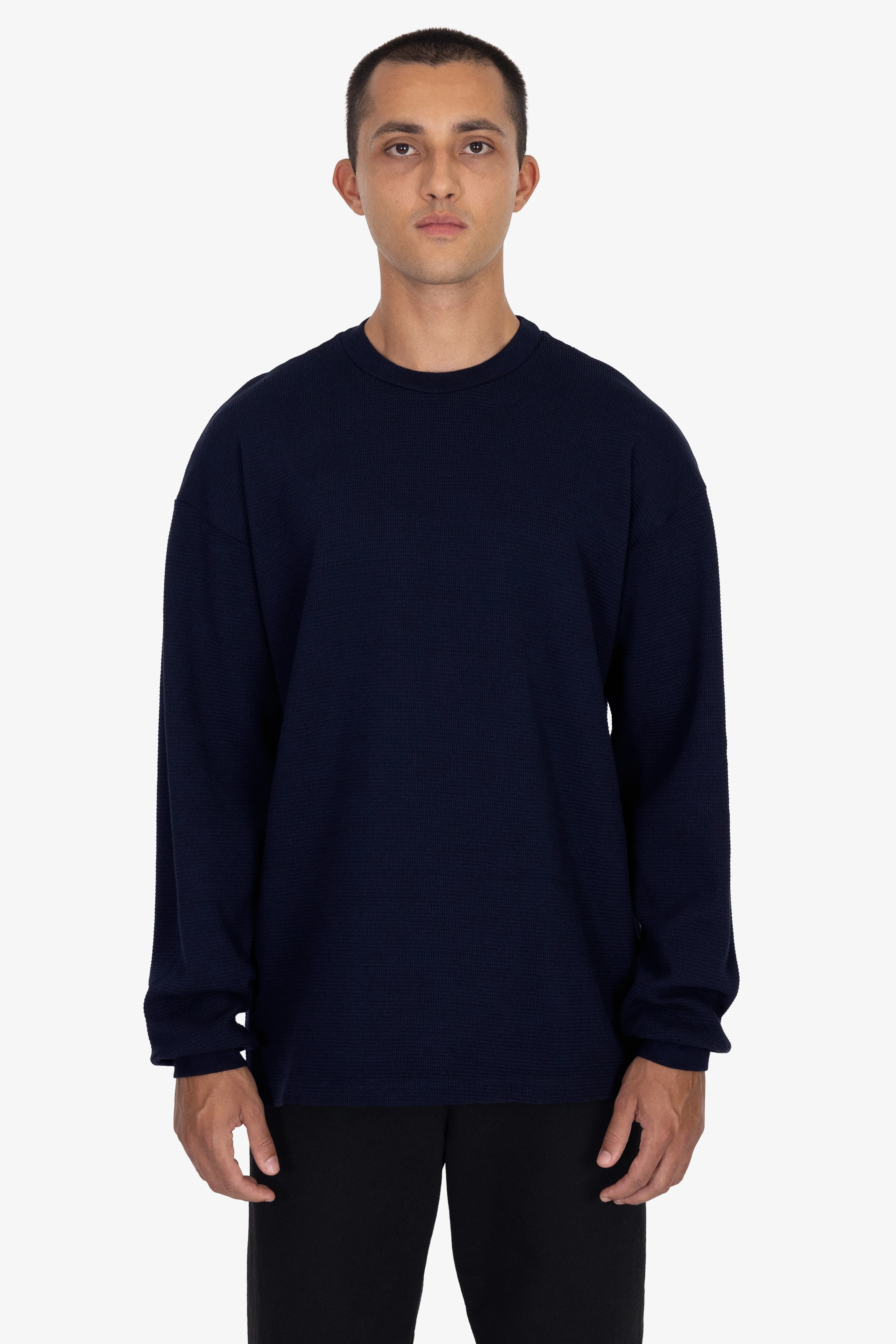 TX407GD Mix - Long Sleeve Heavy Thermal Crew Neck - Image 18