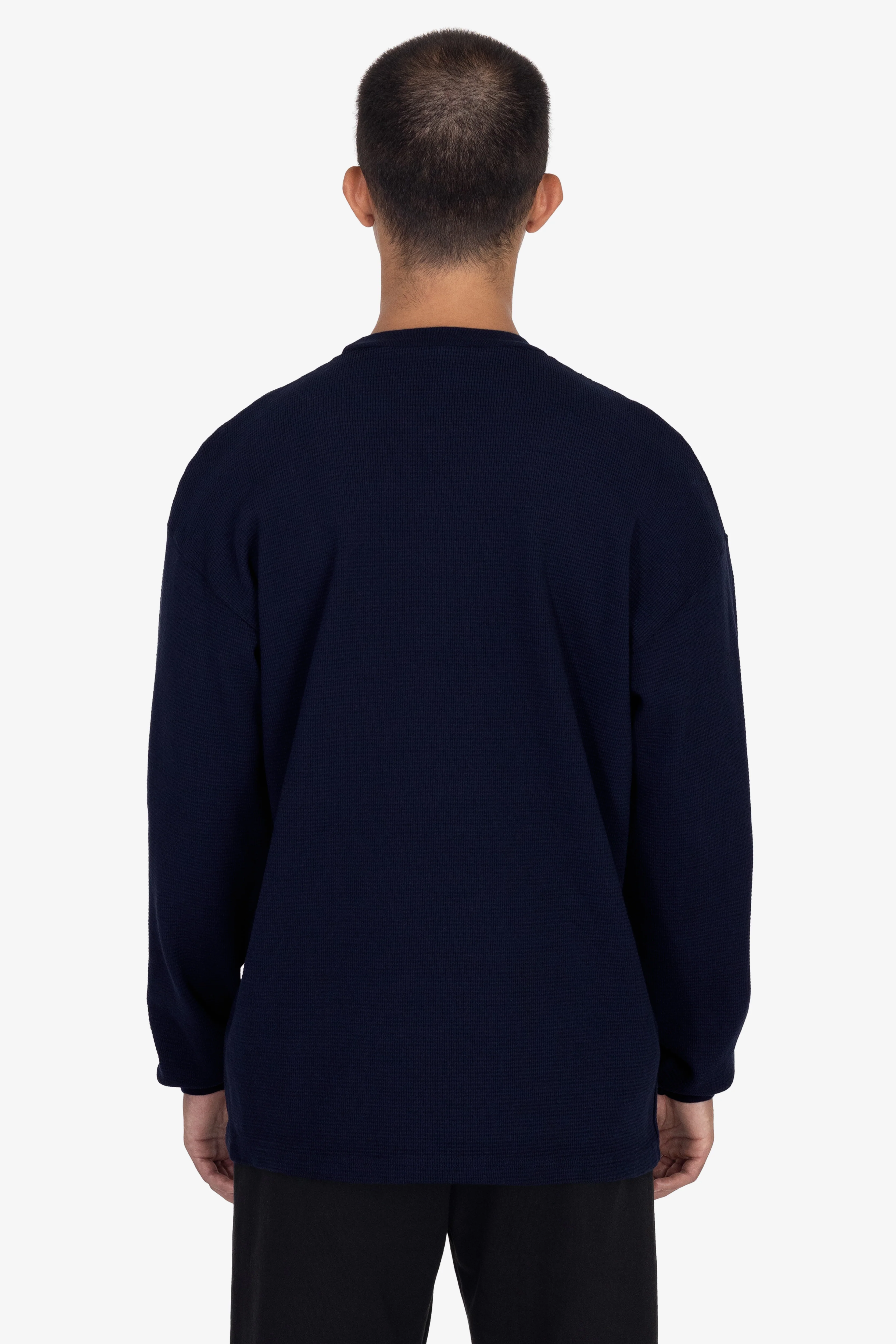 TX407GD Mix - Long Sleeve Heavy Thermal Crew Neck - Image 19