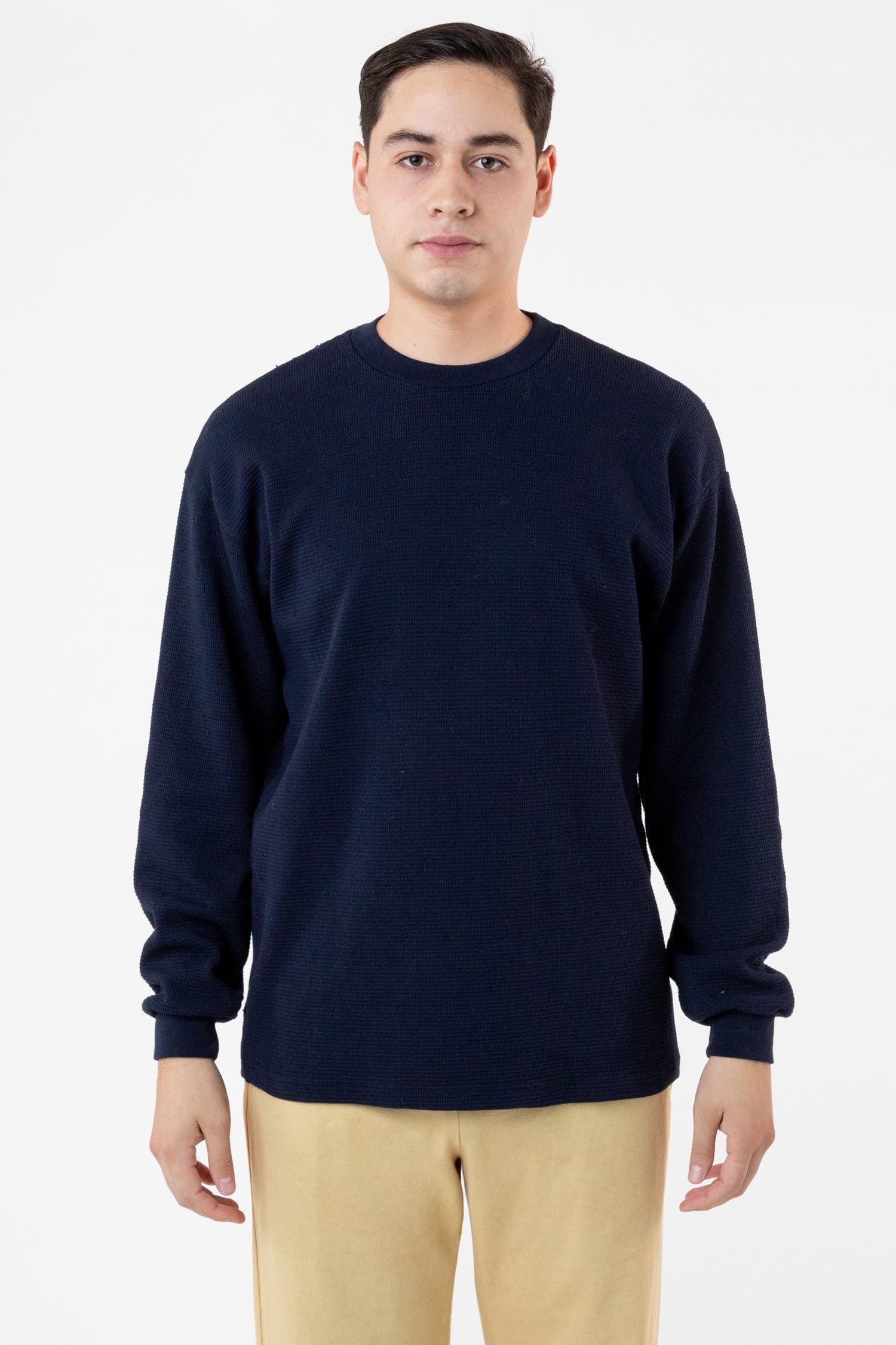 TX407GD Mix - Long Sleeve Heavy Thermal Crew Neck - Image 27