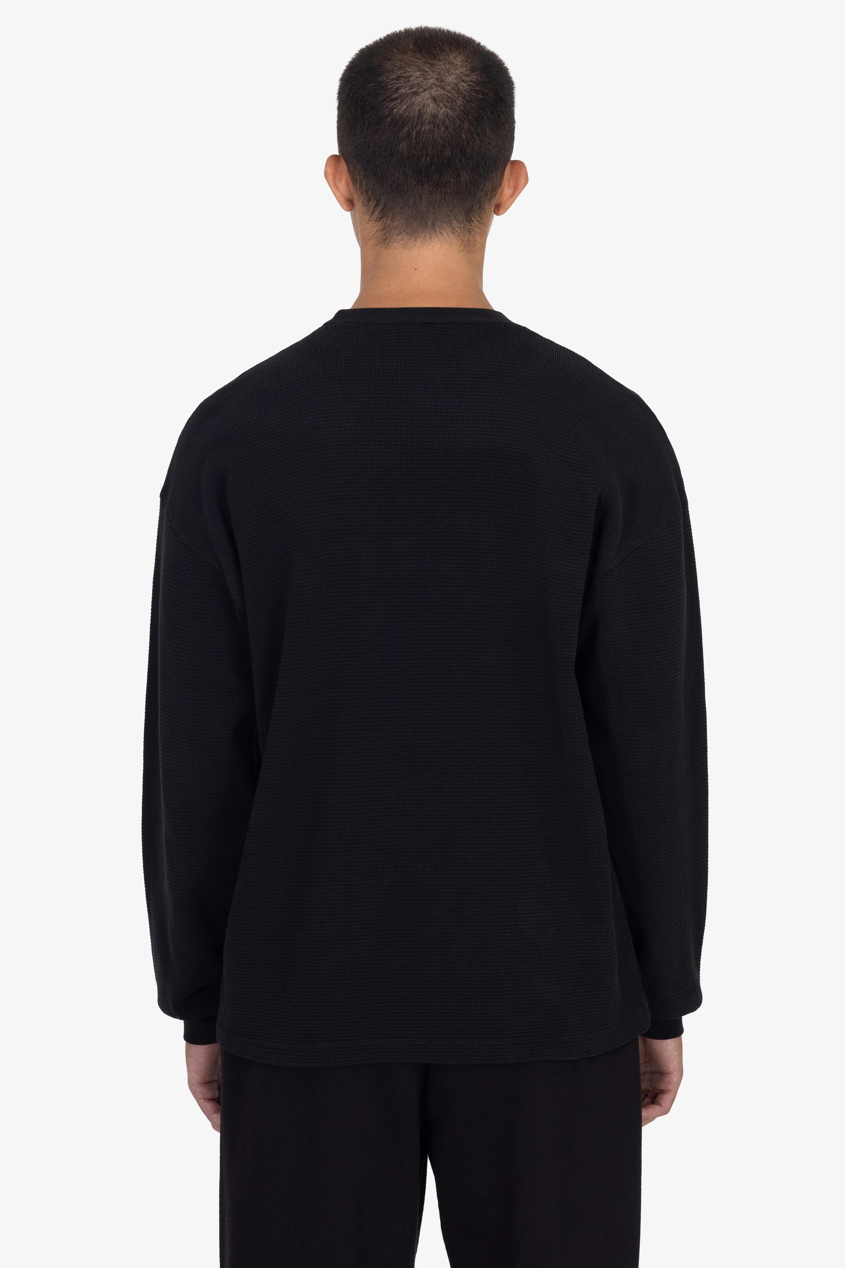 TX407GD Mix - Long Sleeve Heavy Thermal Crew Neck - Image 29
