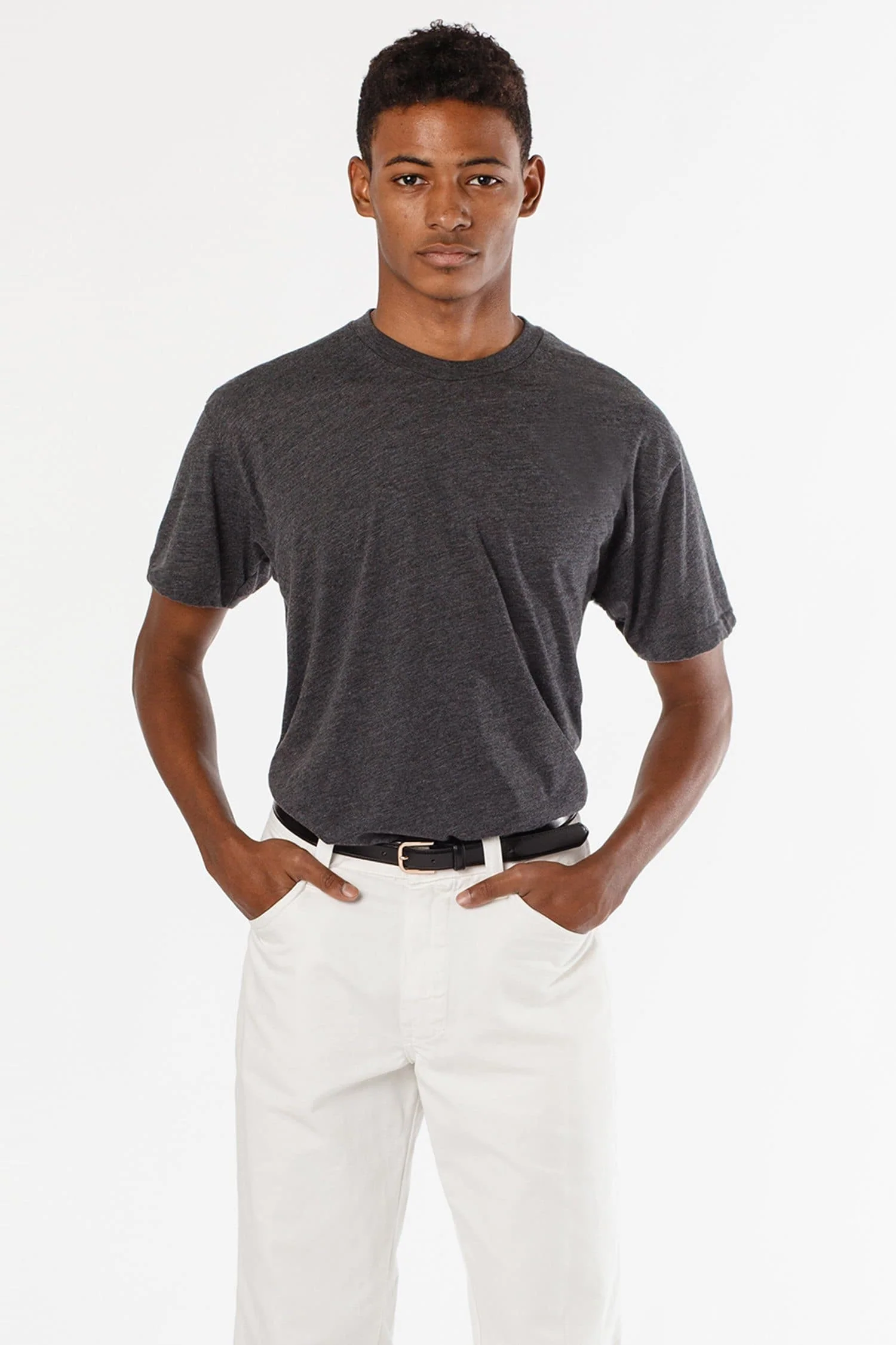 FF01 - Poly-Cotton Crew Neck T-Shirt - Image 18