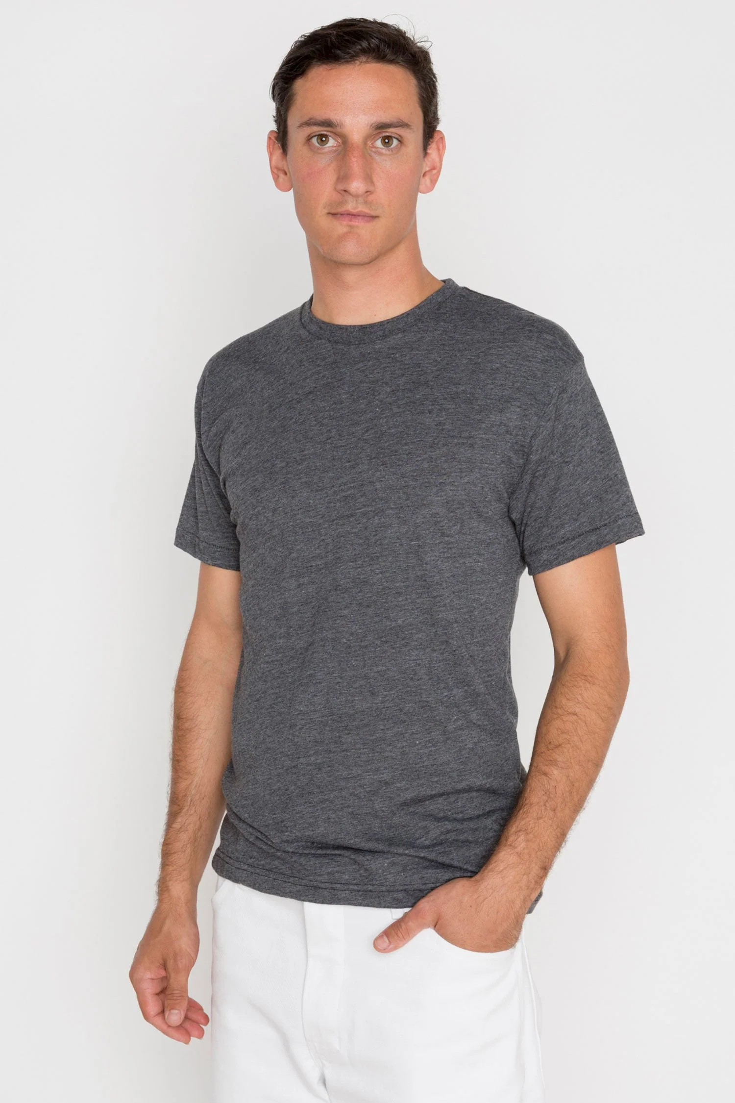 FF01 - Poly-Cotton Crew Neck T-Shirt - Image 21