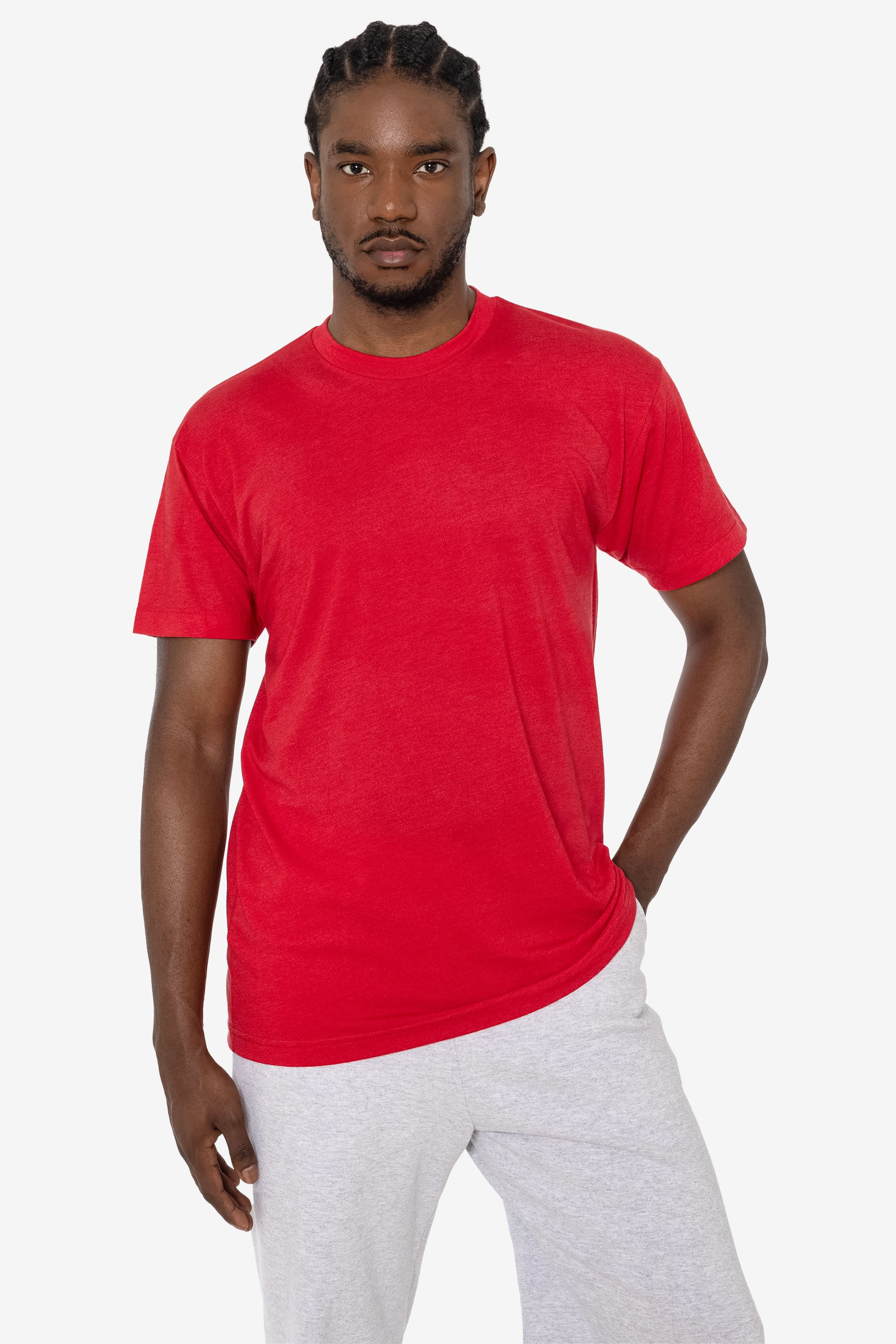 FF01 - Poly-Cotton Crew Neck T-Shirt - Image 82
