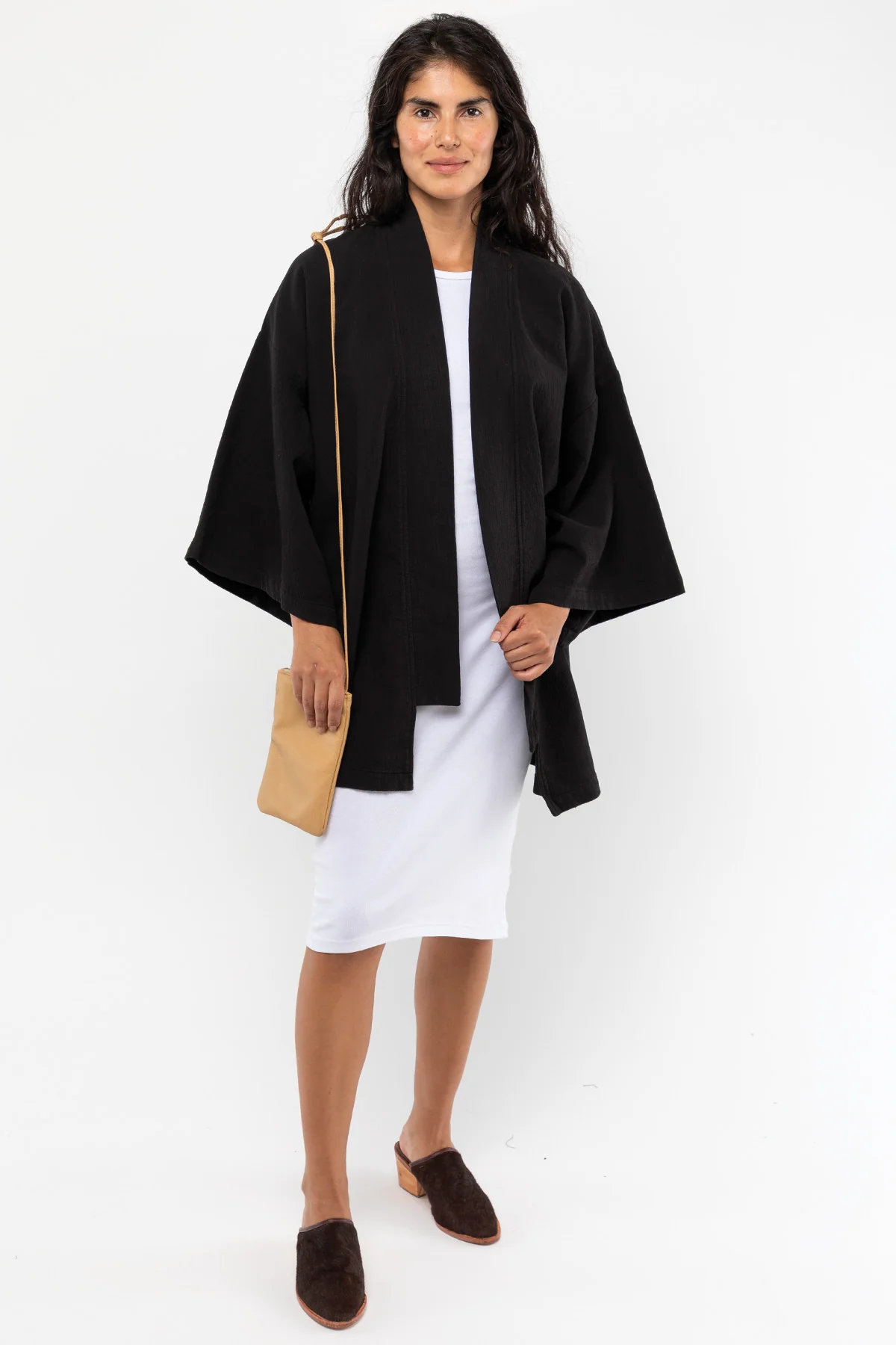 DCT01GD - Double Style Textile Mid Length Kimono - Image 14