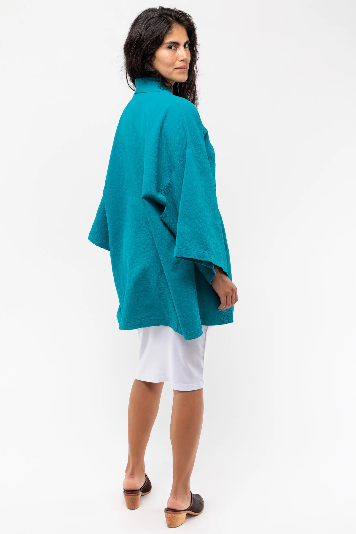 DCT01GD - Double Style Textile Mid Length Kimono - Image 15