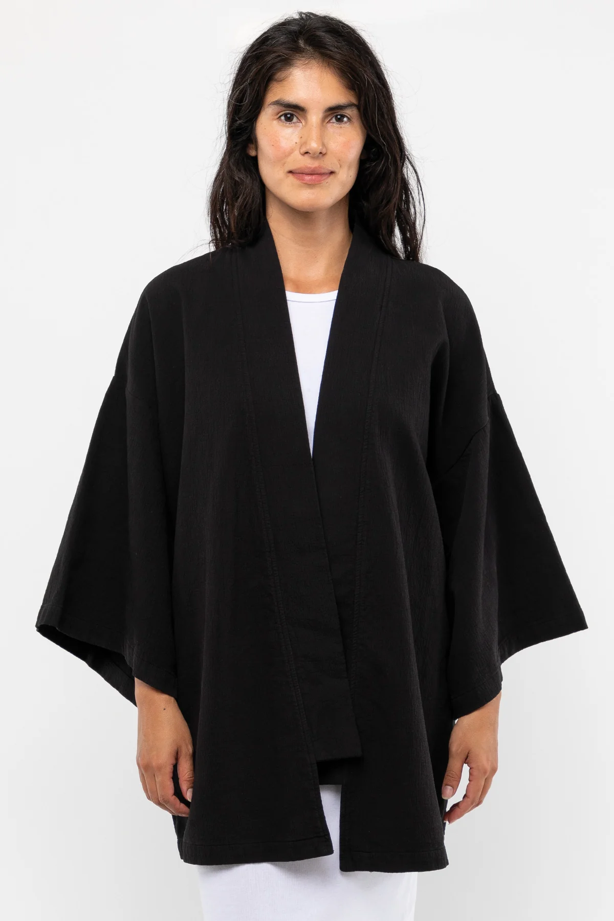DCT01GD - Double Style Textile Mid Length Kimono - Image 3