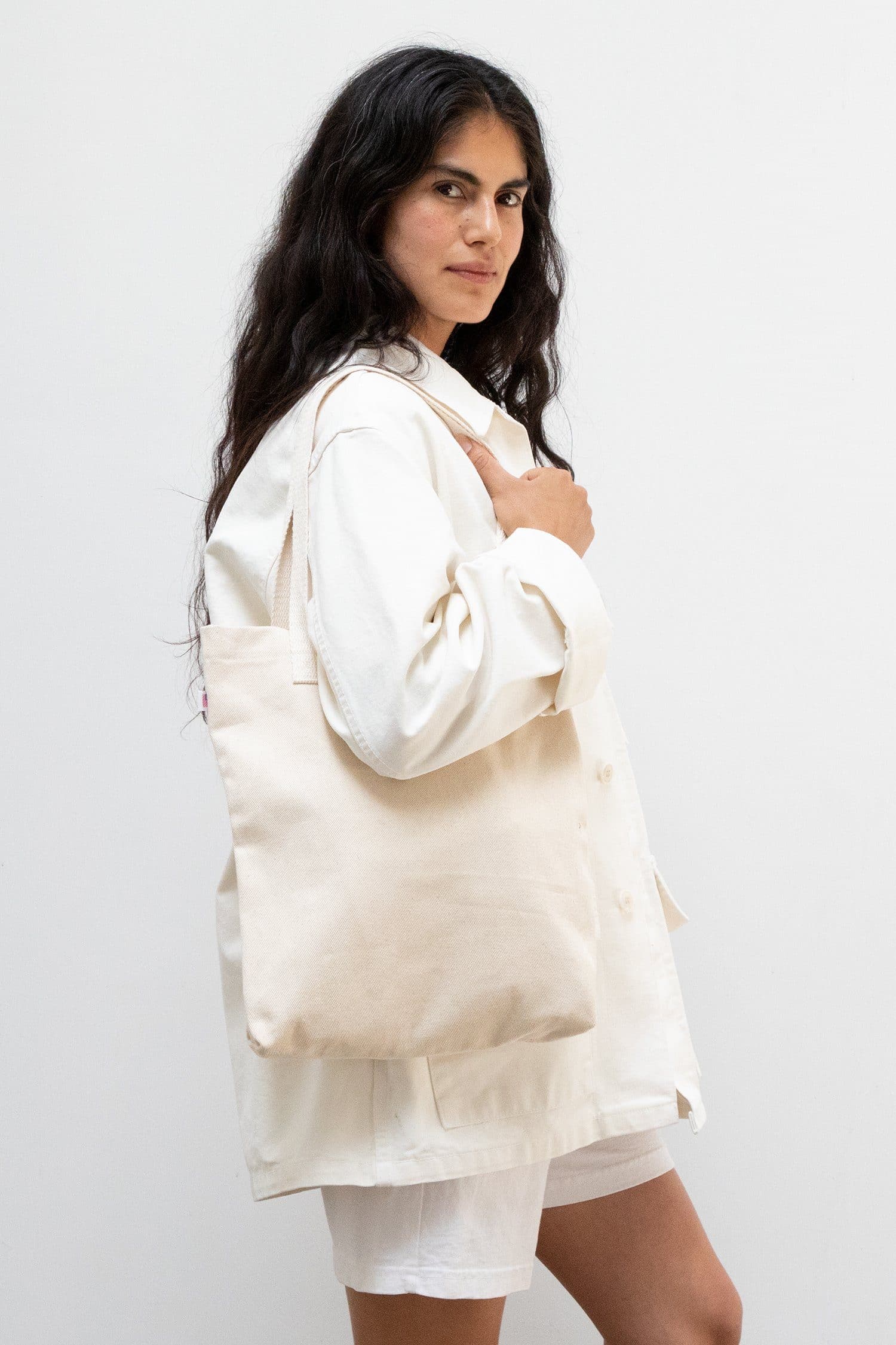 E549 - 12 oz. Bull Denim Tote Bag - Image 4