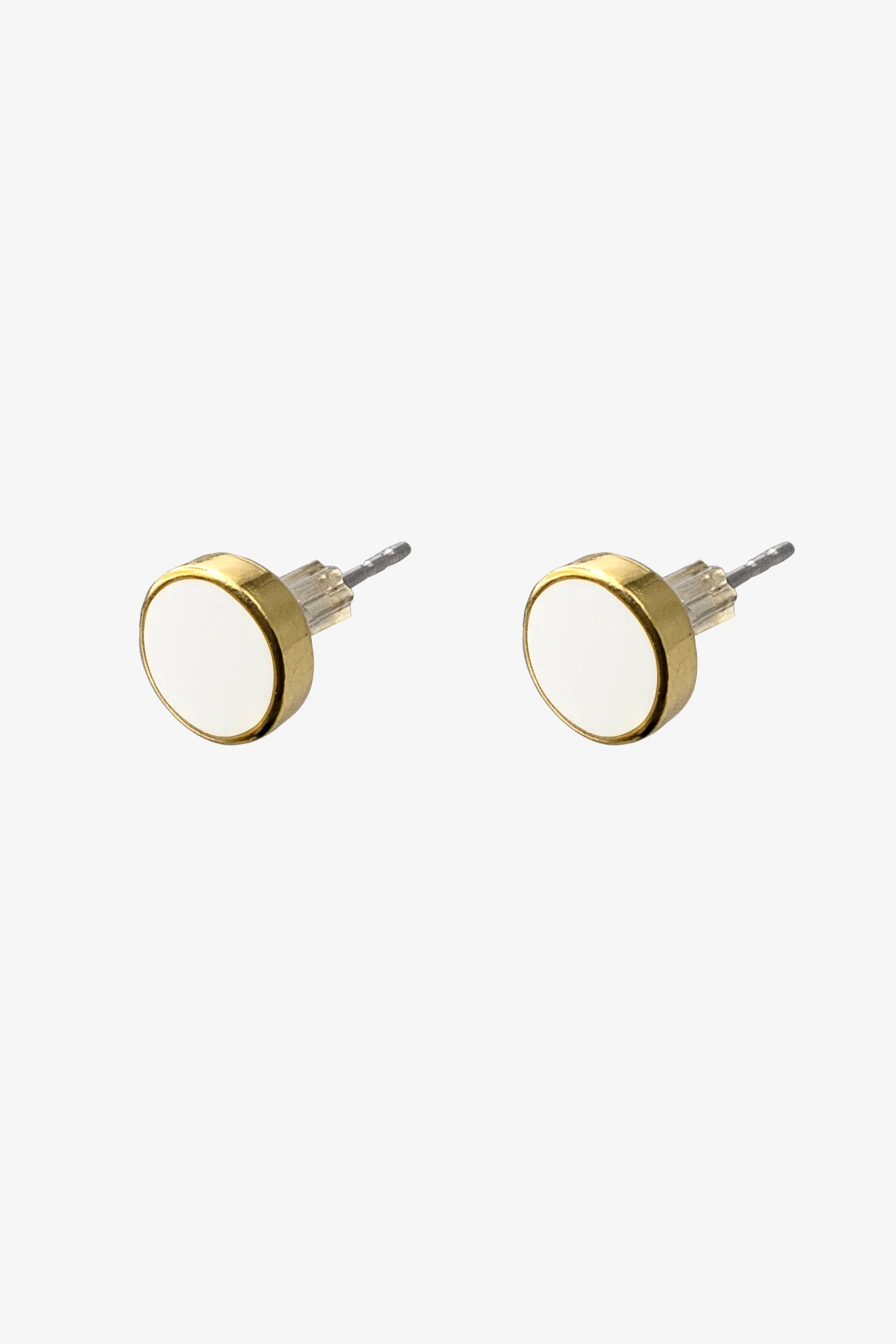EARES70 - 7mm Enamel Stud Earrings - Image 7