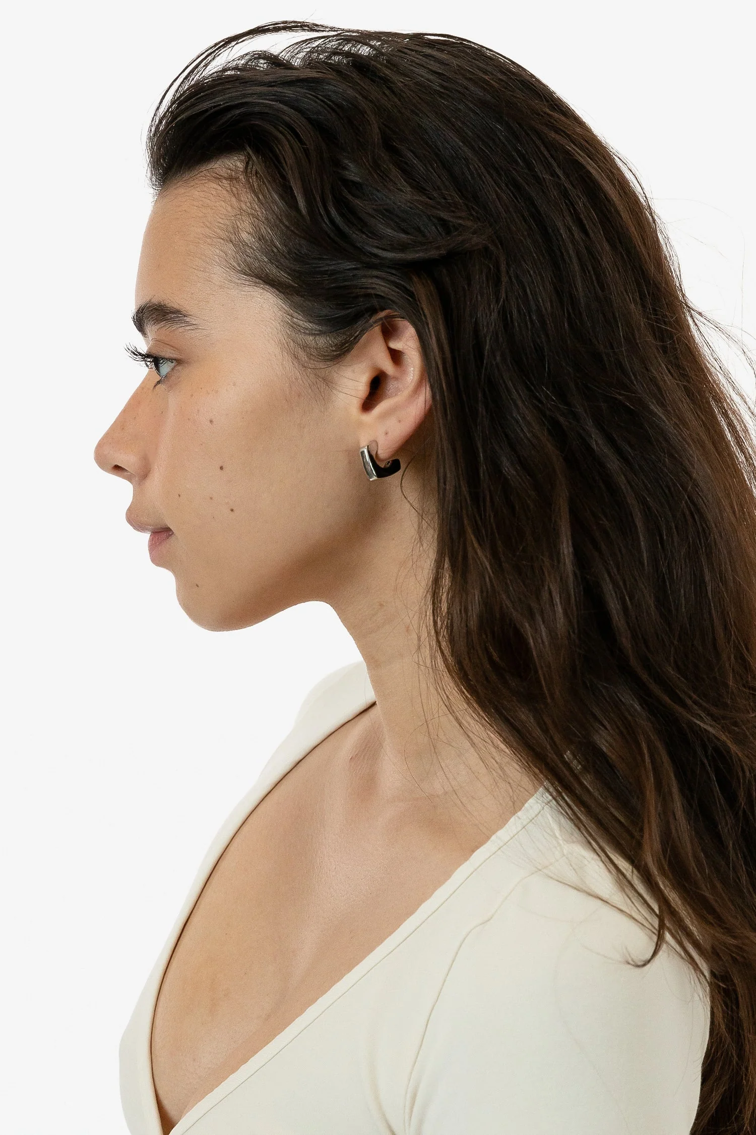 EARHOOPMIN - Minimalist Square Hoop Earrings - Image 2