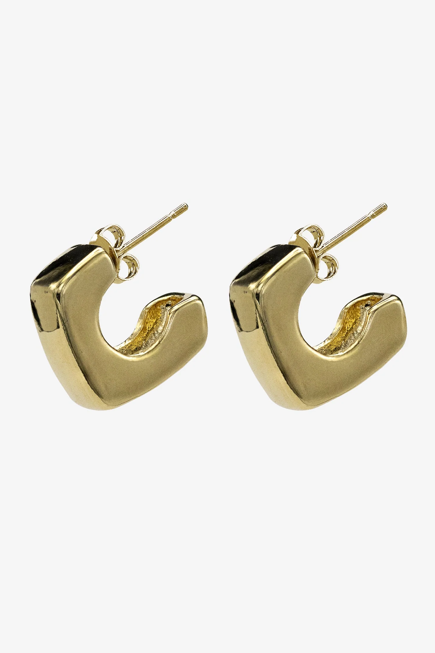EARHOOPMIN - Minimalist Square Hoop Earrings - Image 3
