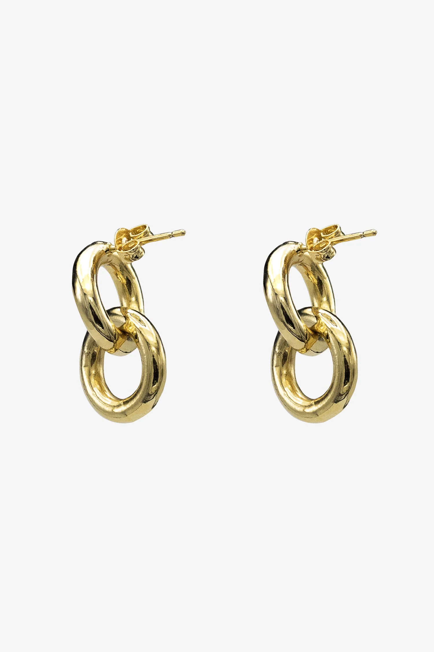 EARHOOPRNG - Double Round Tube Earrings - Image 2