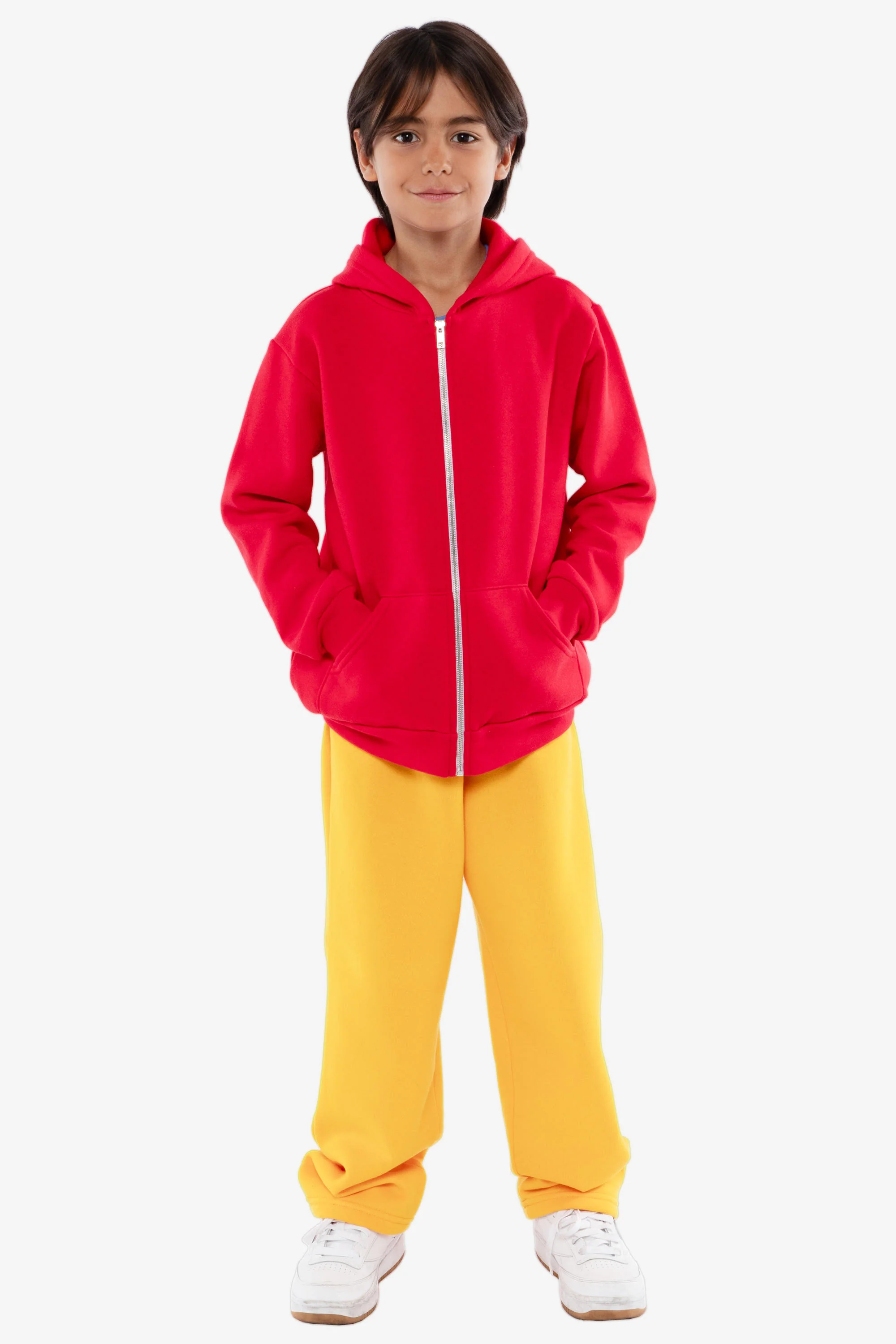 F2097 - Kids Poly Cotton Zip Hoodie - Image 20