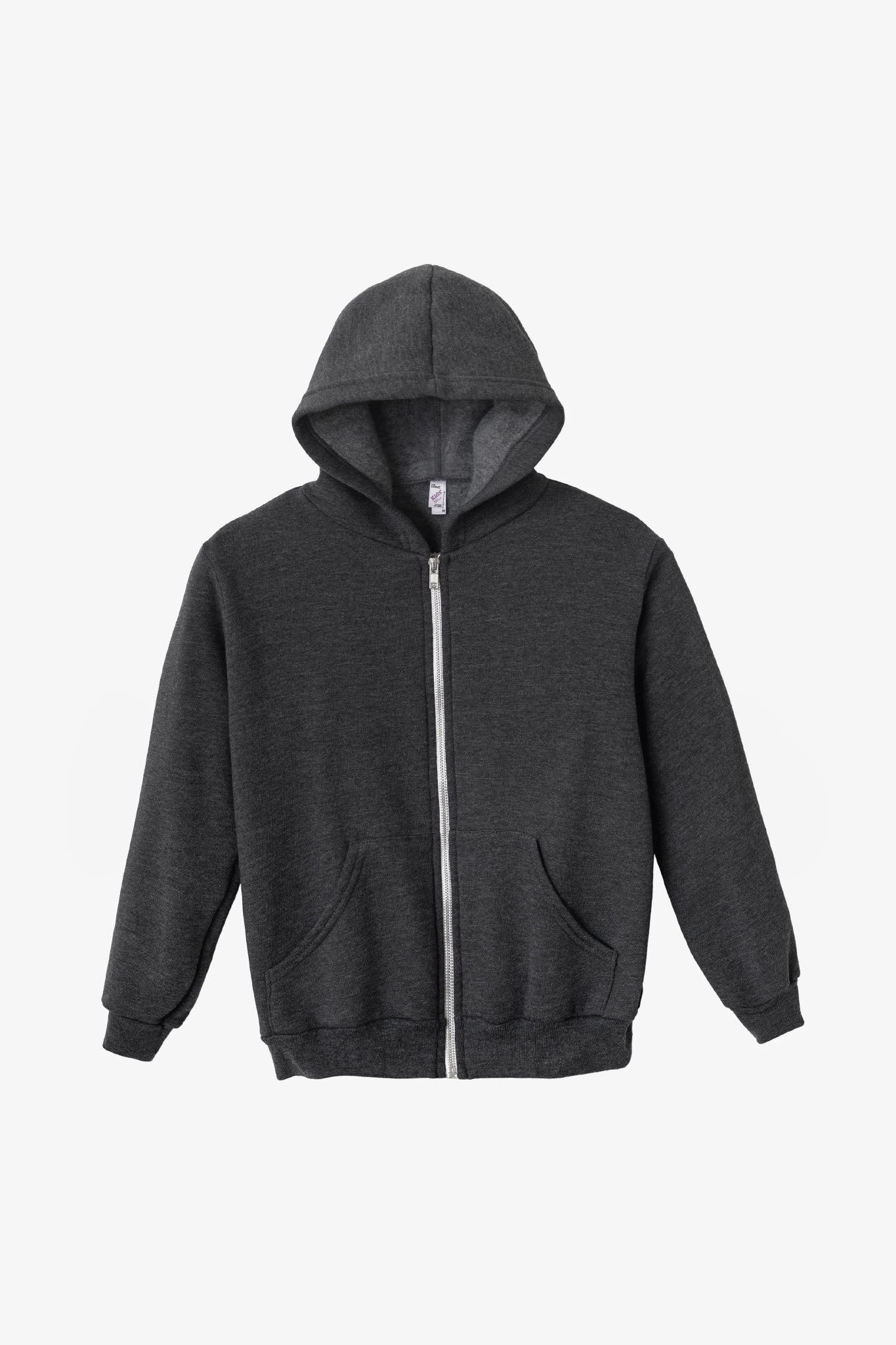 F2097 - Kids Poly Cotton Zip Hoodie - Image 6