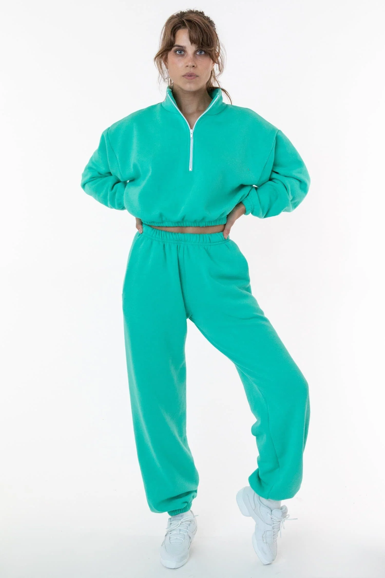 F394 - Flex Fleece High Waist Sweatpant - Image 13