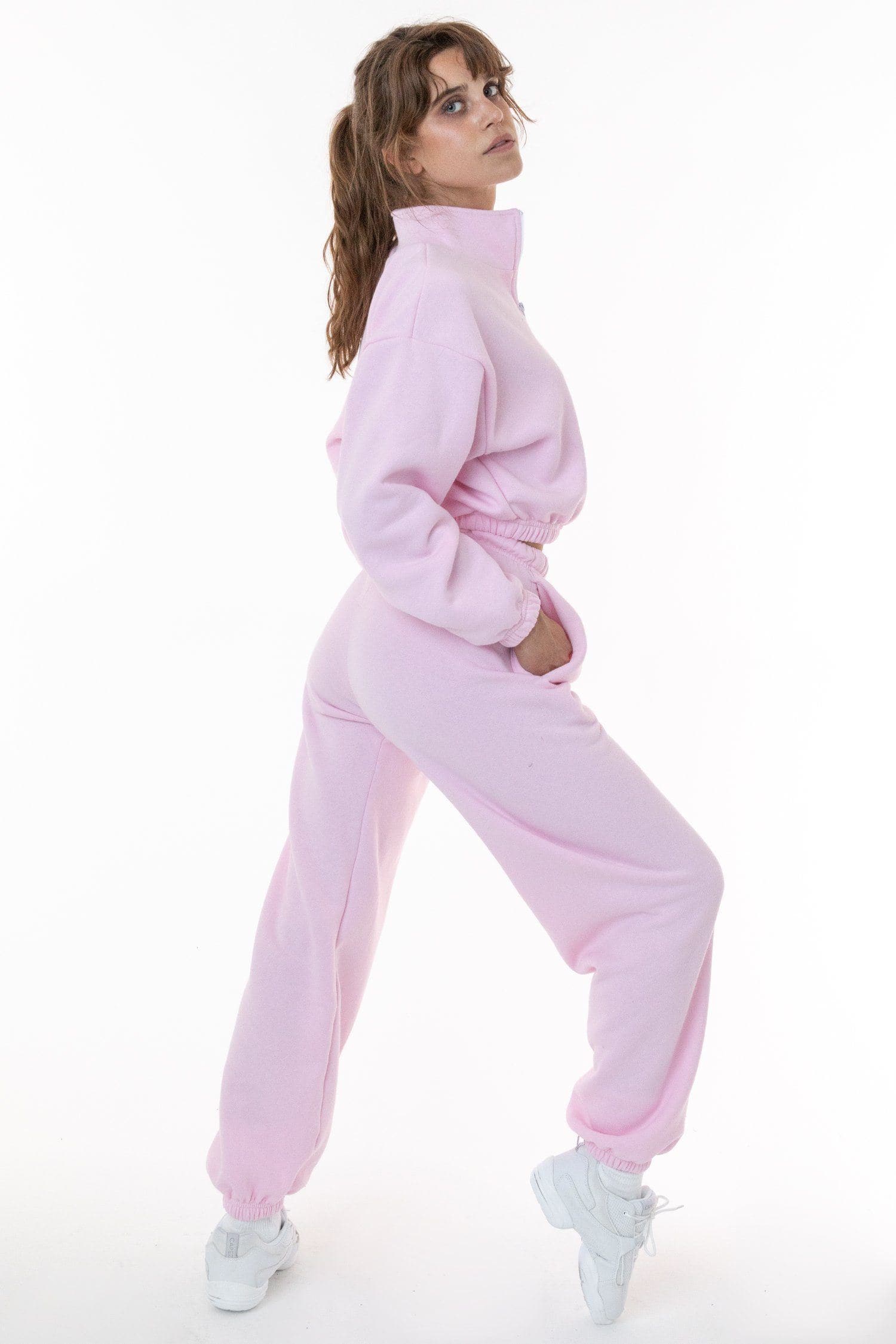 F394 - Flex Fleece High Waist Sweatpant - Image 8