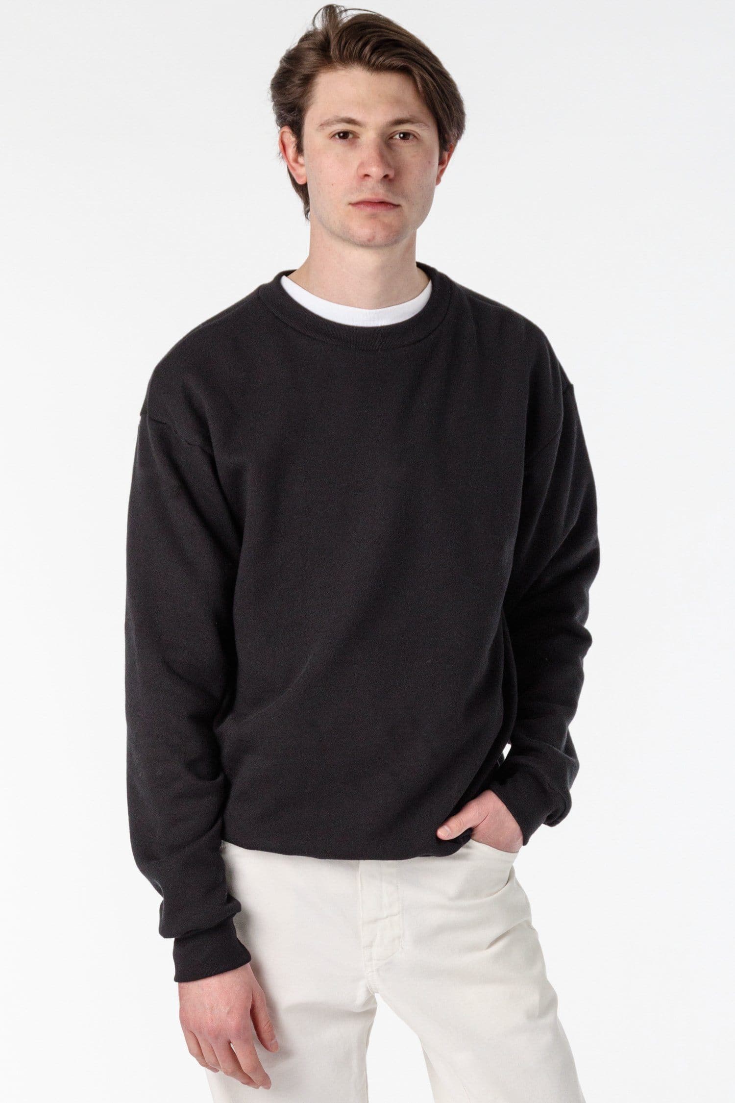 F96 - Flex Fleece Dropped Shoulder Crewneck - Image 4