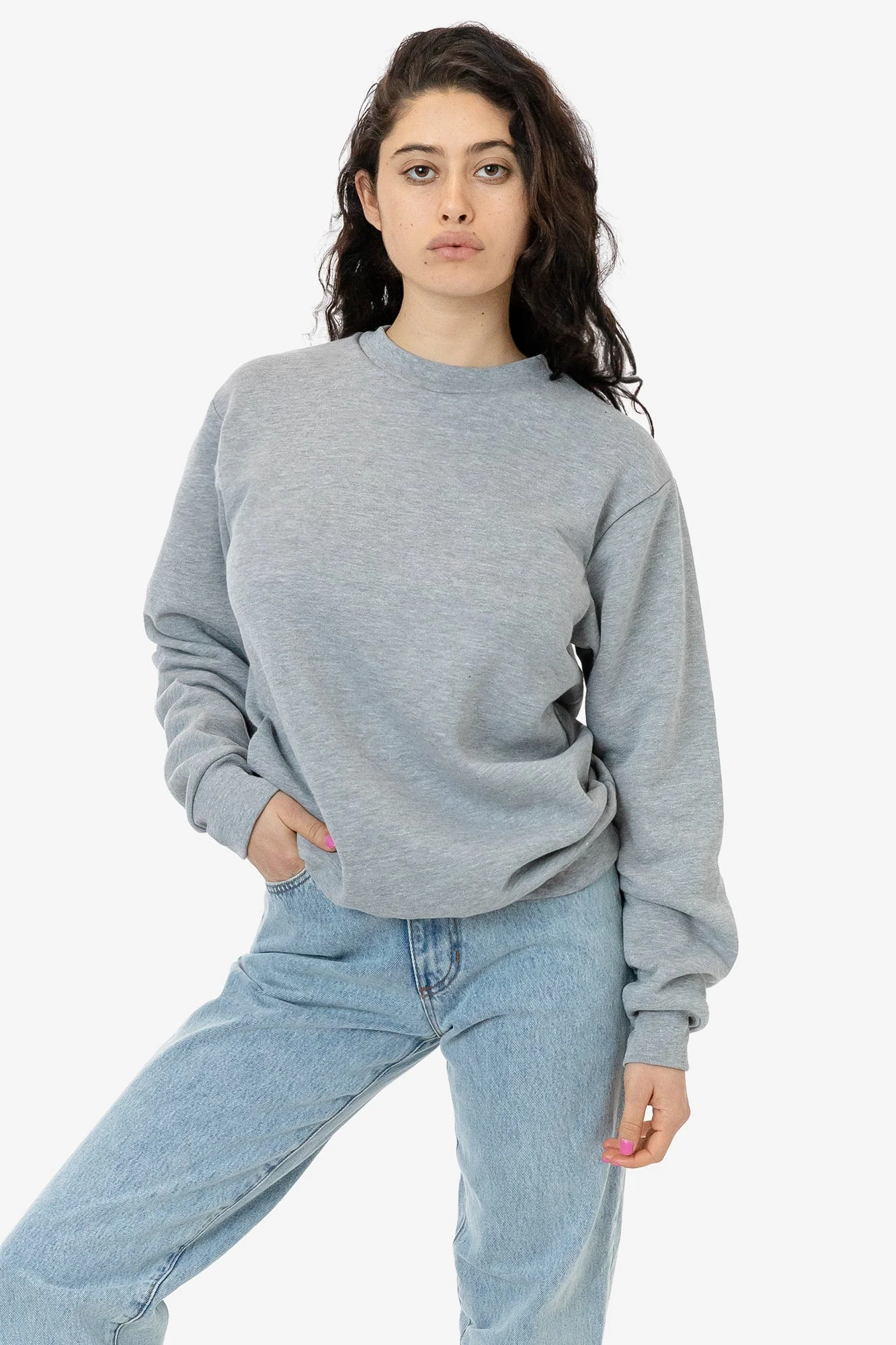 F96 - Flex Fleece Dropped Shoulder Crewneck - Image 6