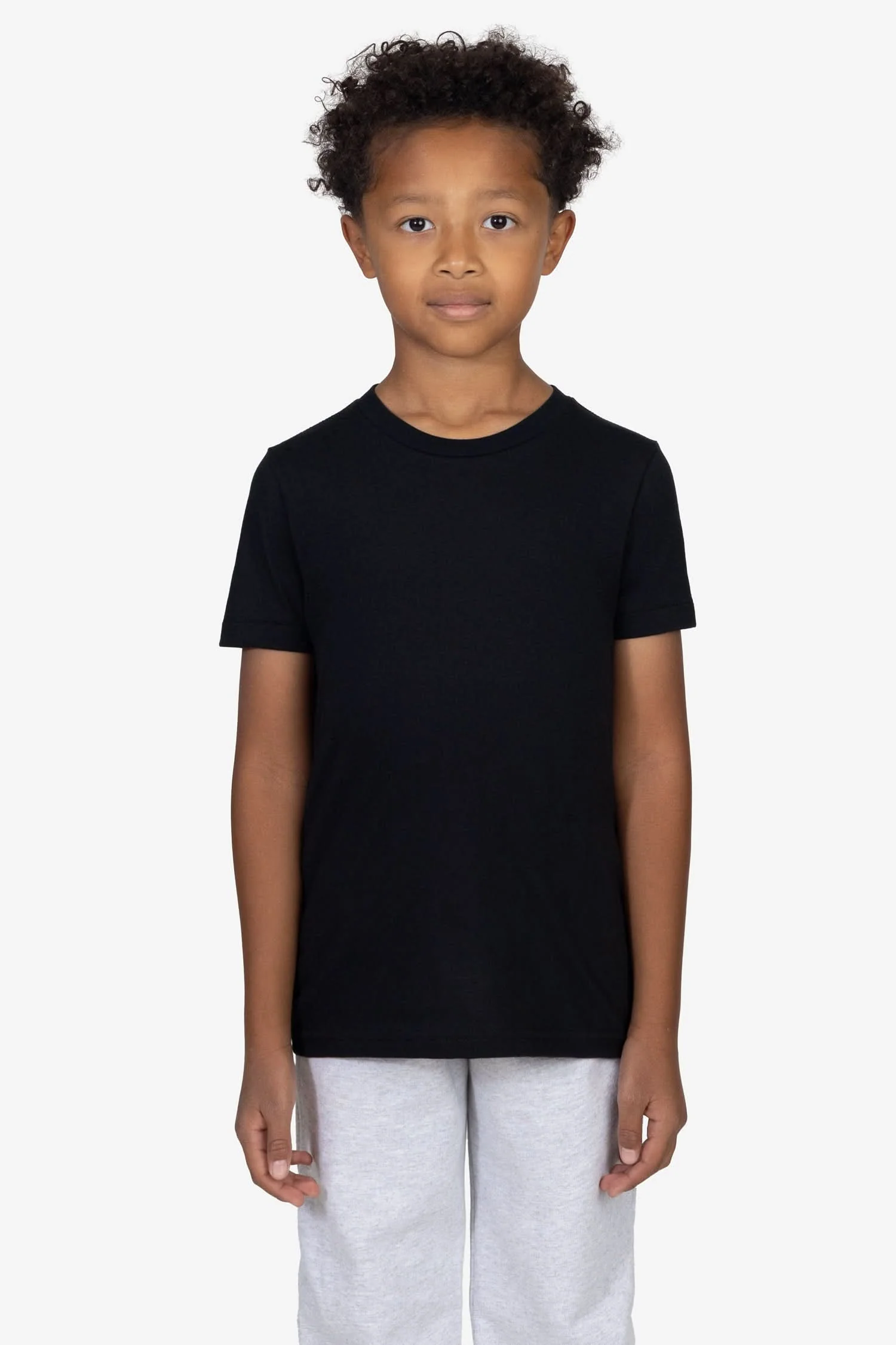 FF2001 - Youth Poly-Cotton Crew Neck T-Shirt - Image 5