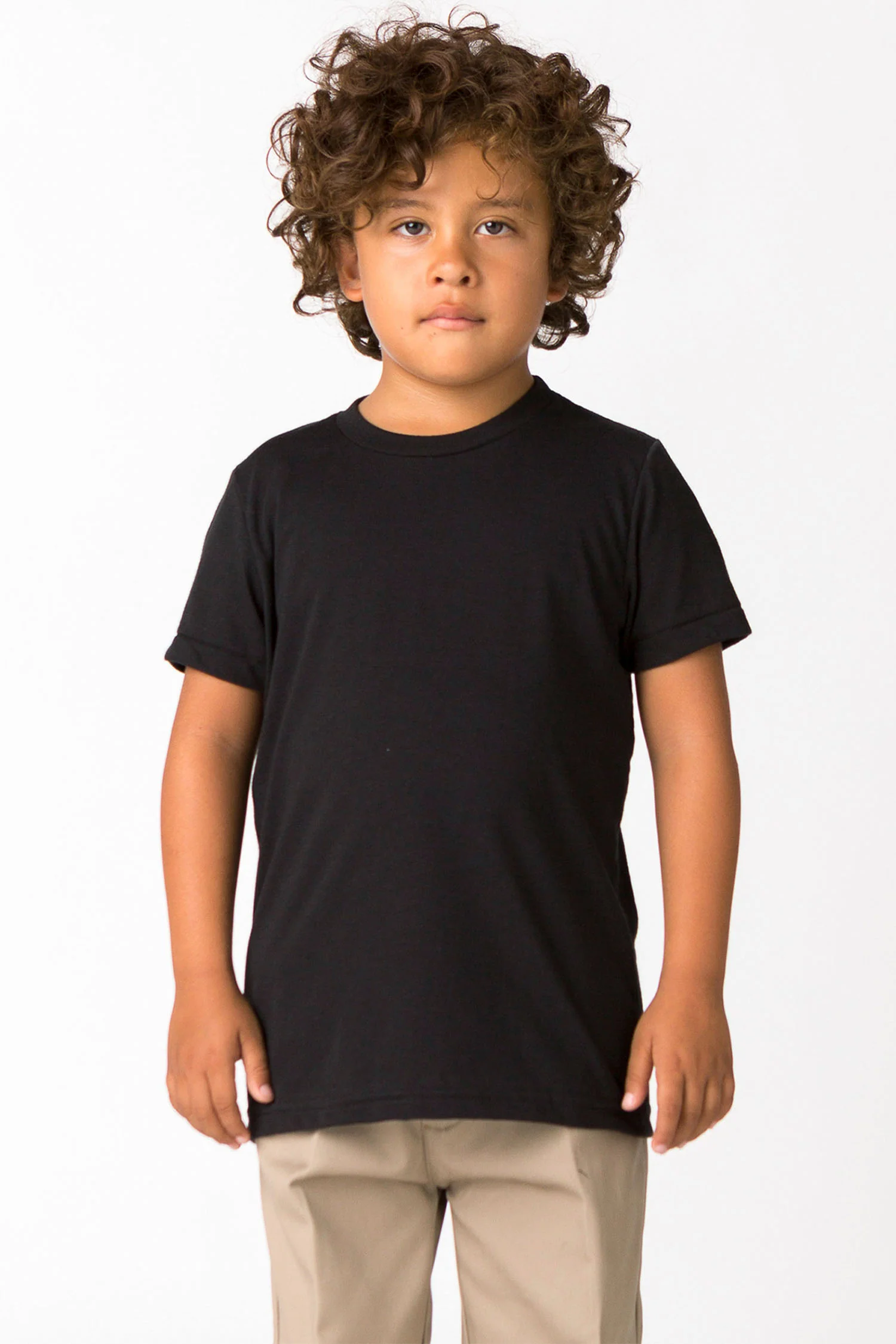 FF2001 - Youth Poly-Cotton Crew Neck T-Shirt - Image 7