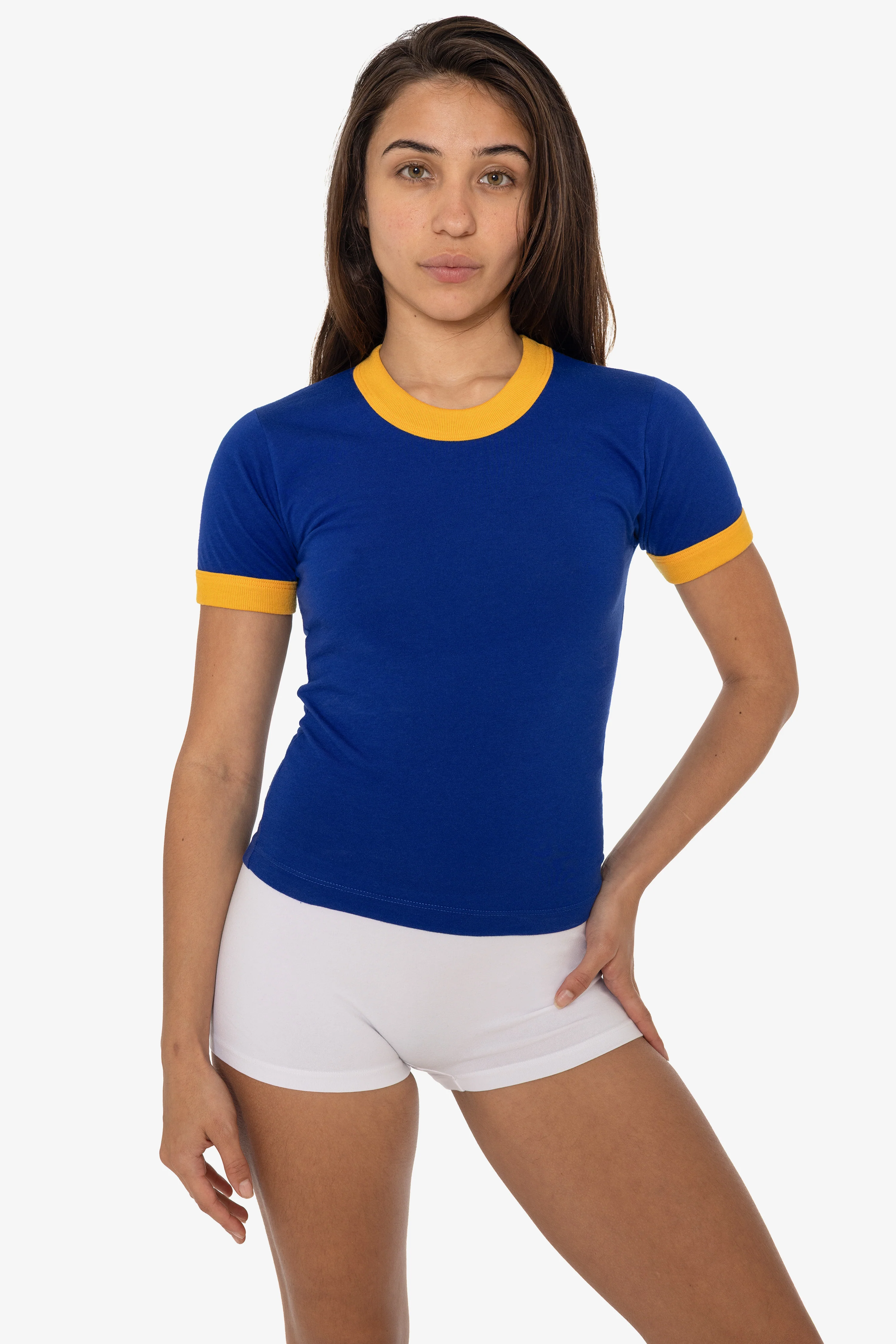 FF310 - Women's Poly Cotton Ringer Tee - Image 14