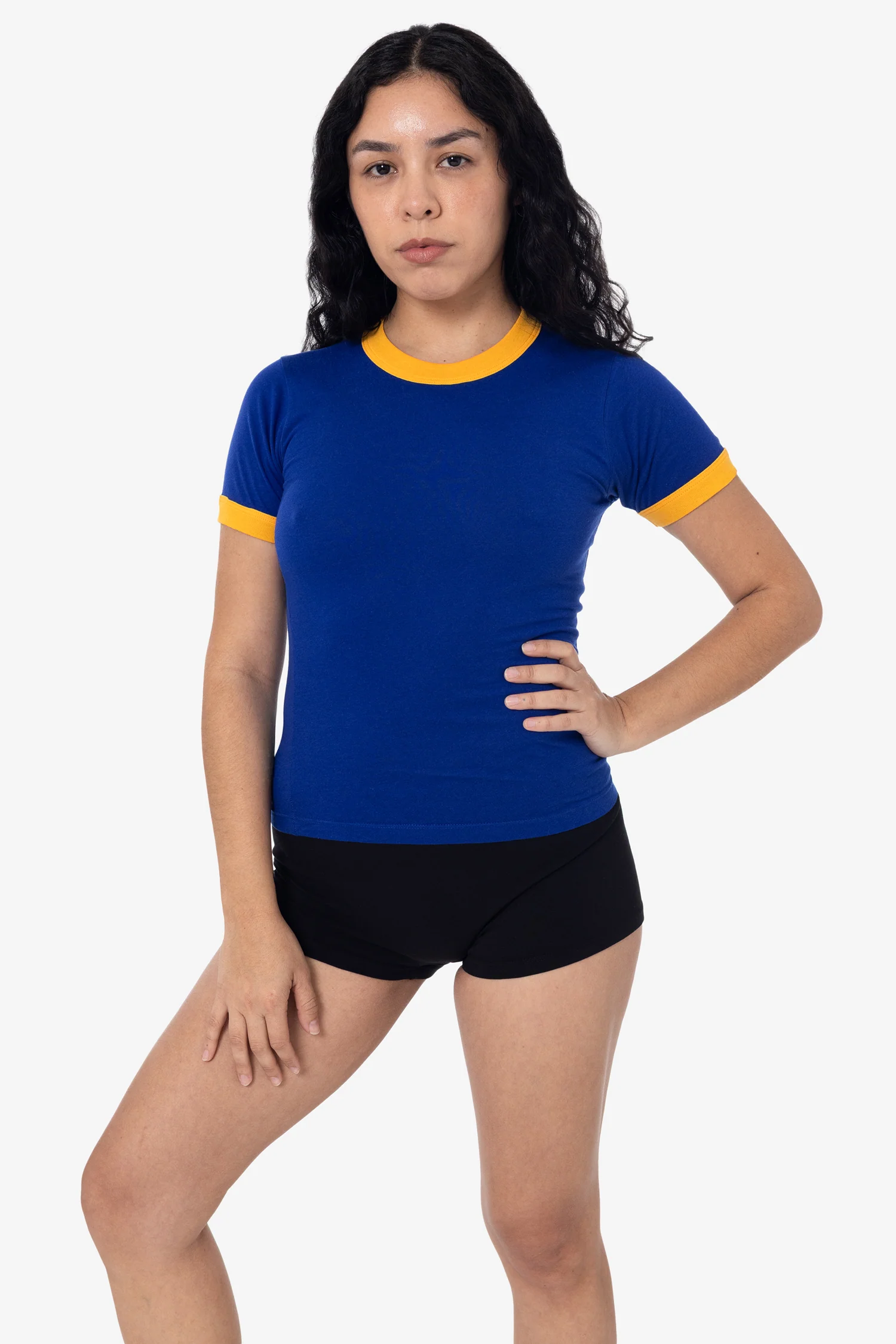 FF310 - Women's Poly Cotton Ringer Tee - Image 19