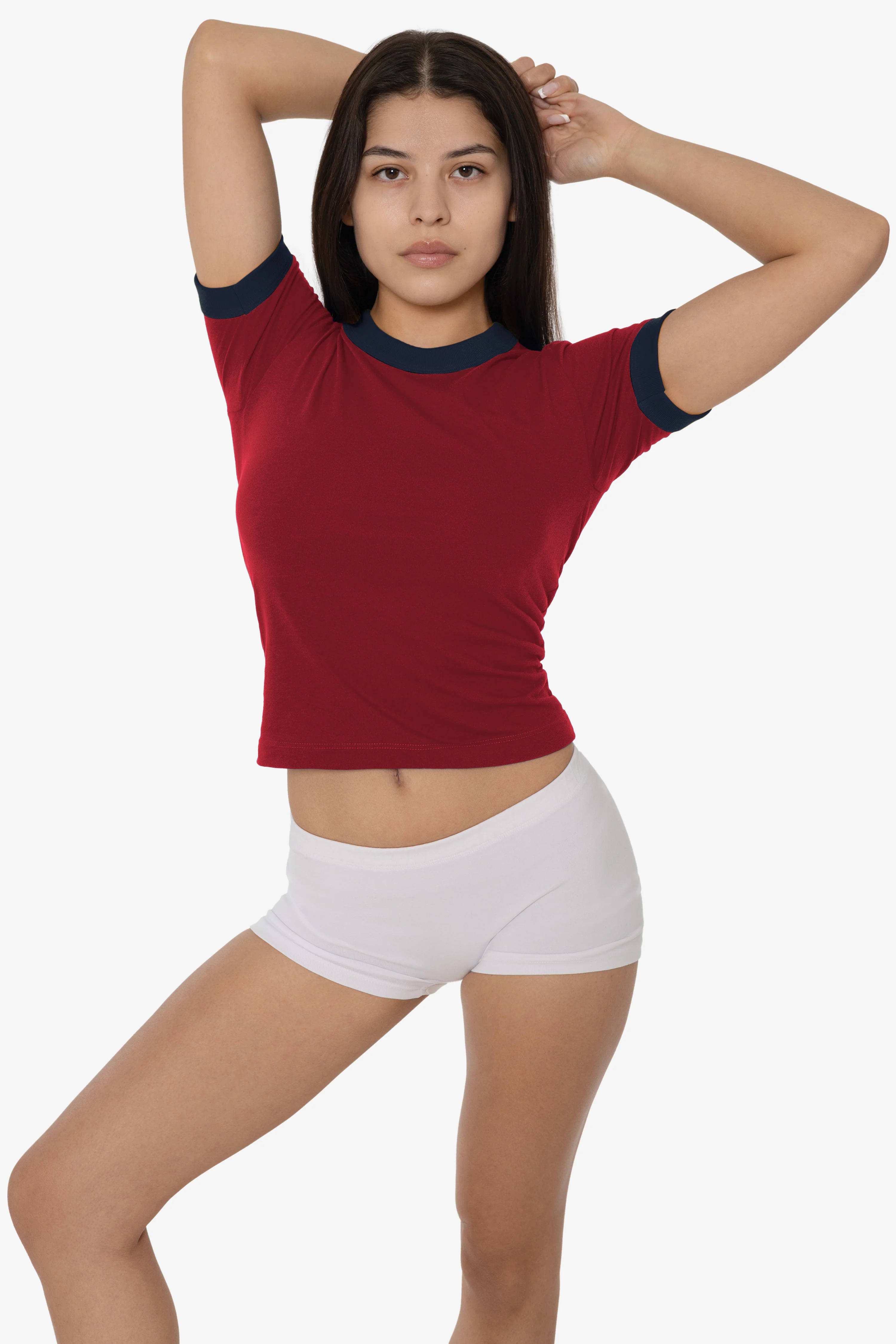 FF310 - Women's Poly Cotton Ringer Tee - Image 30