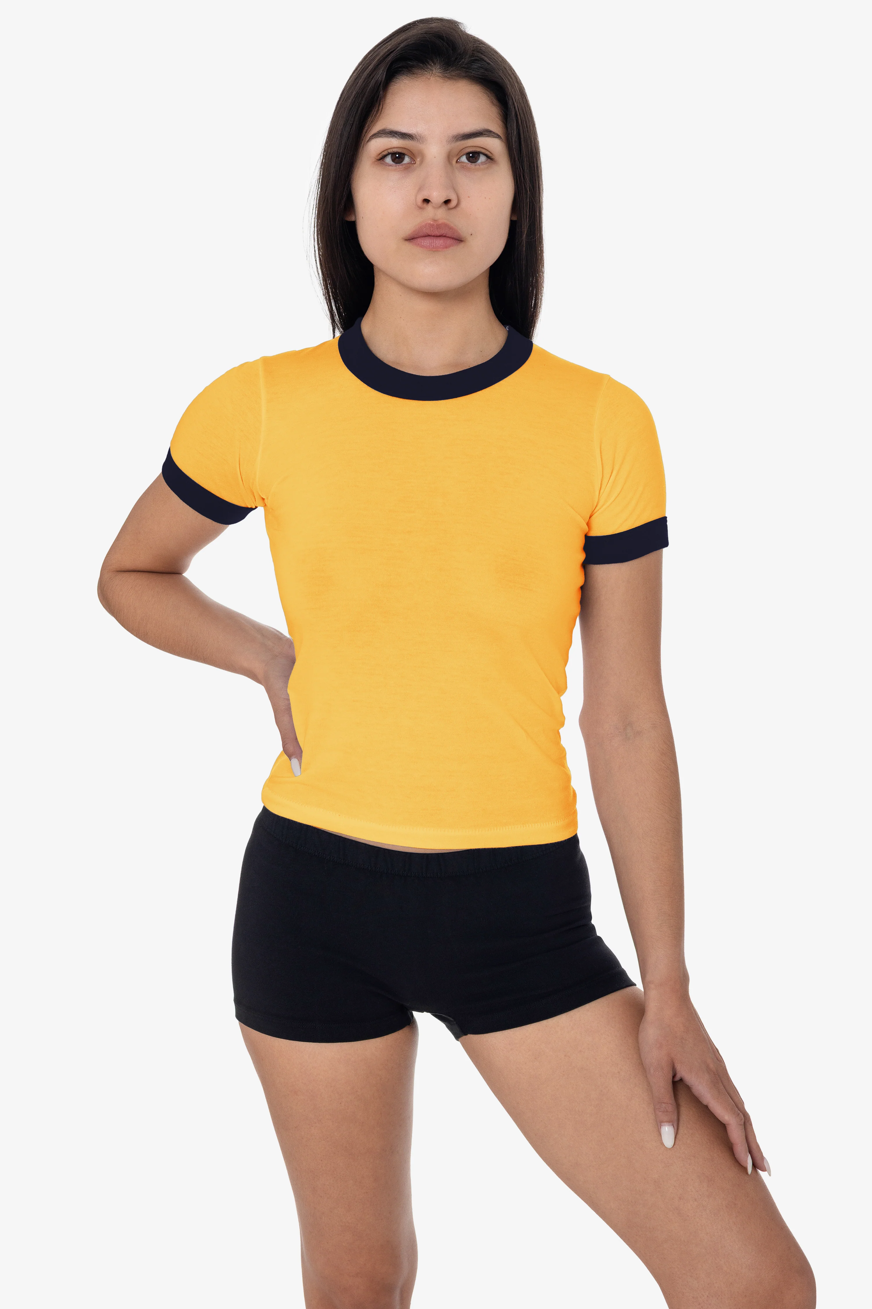 FF310 - Women's Poly Cotton Ringer Tee - Image 31
