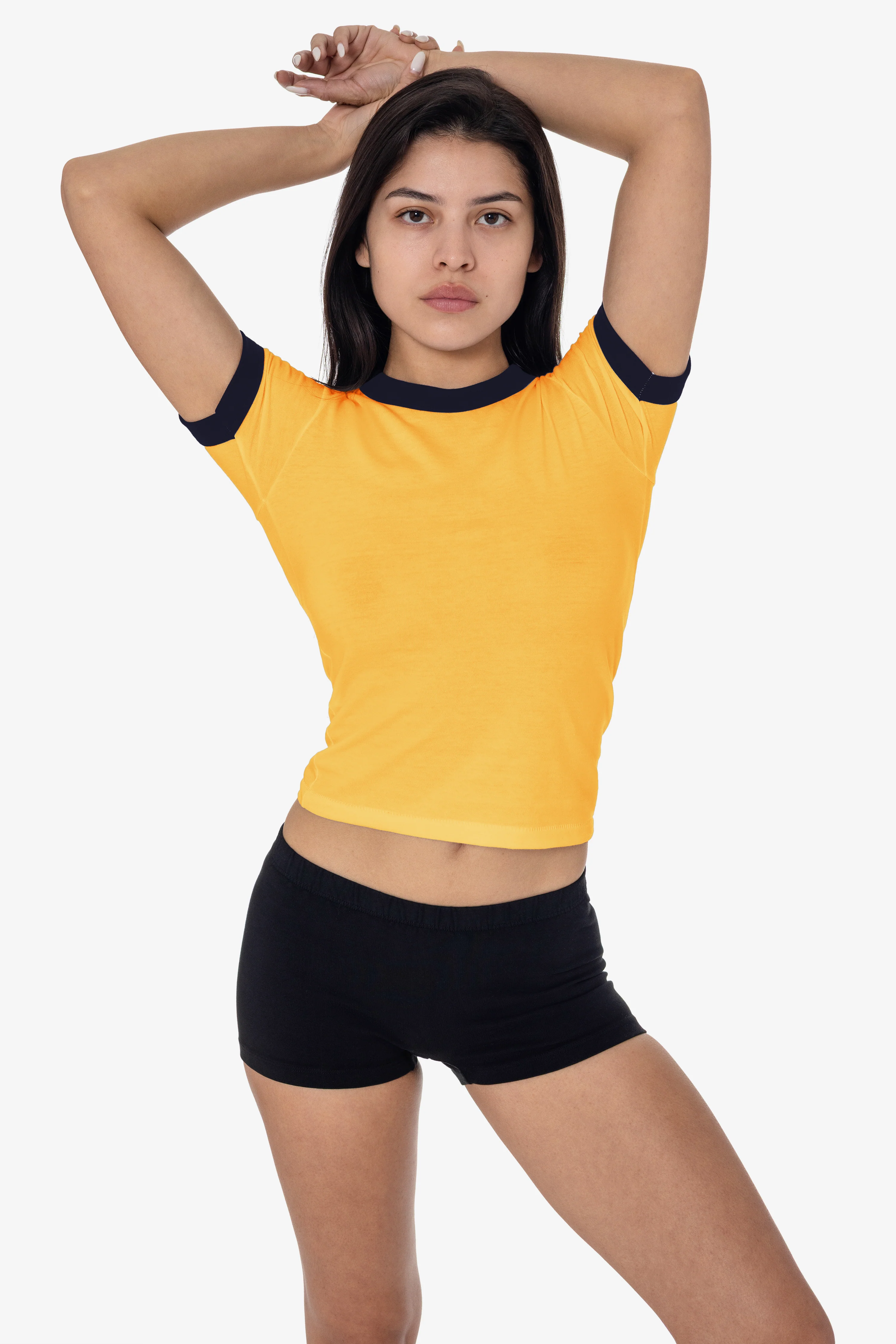 FF310 - Women's Poly Cotton Ringer Tee - Image 32