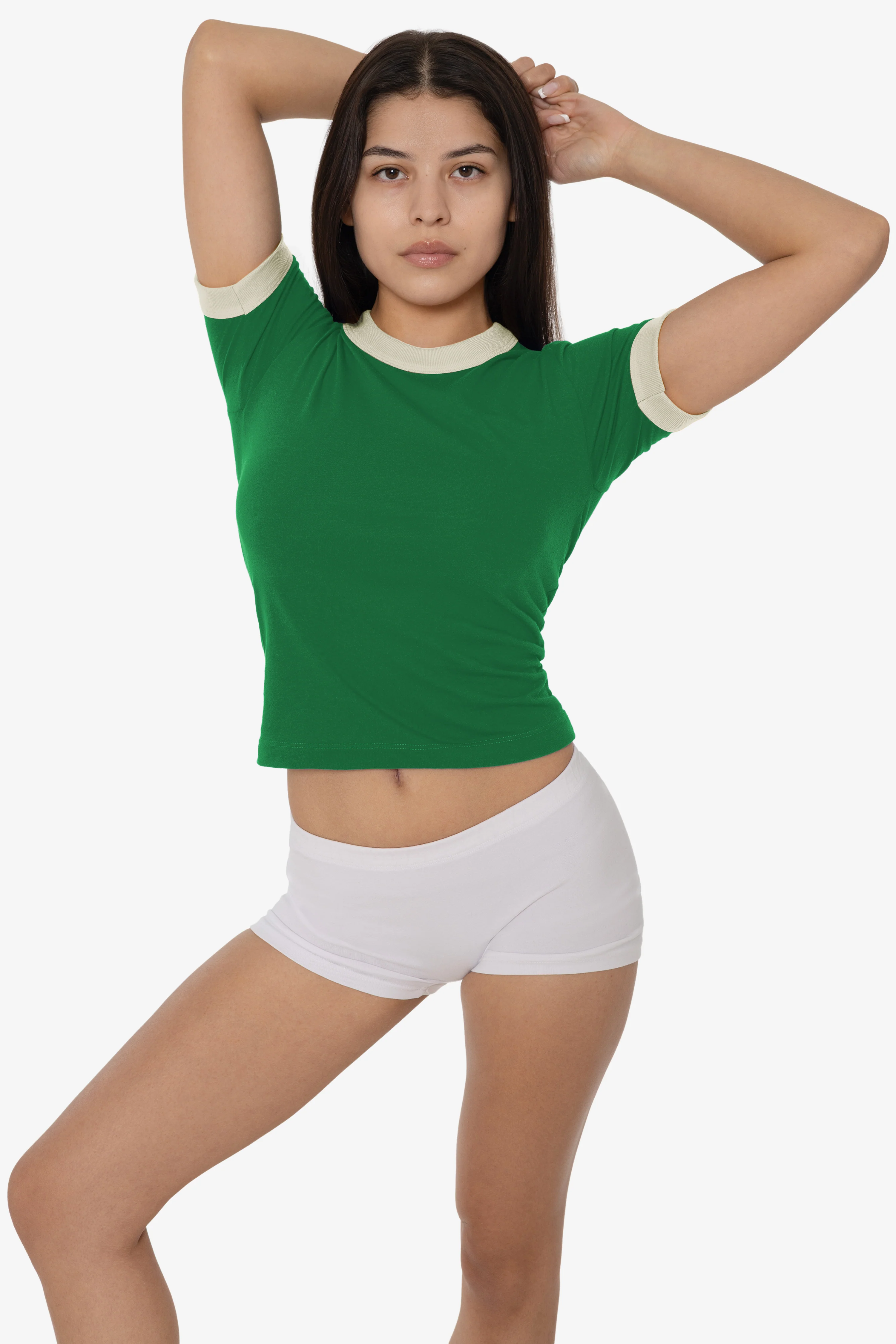 FF310 - Women's Poly Cotton Ringer Tee - Image 33