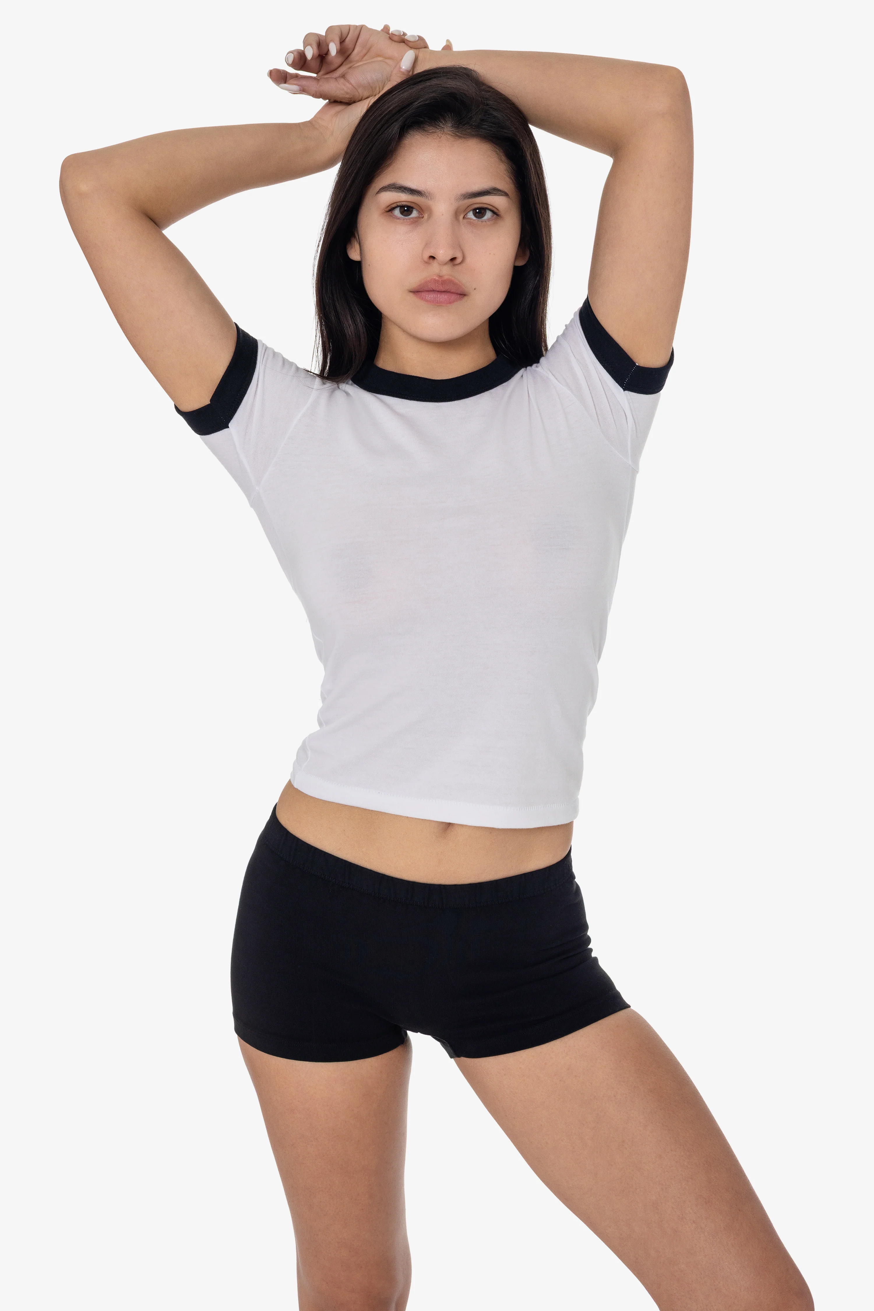 FF310 - Women's Poly Cotton Ringer Tee - Image 9