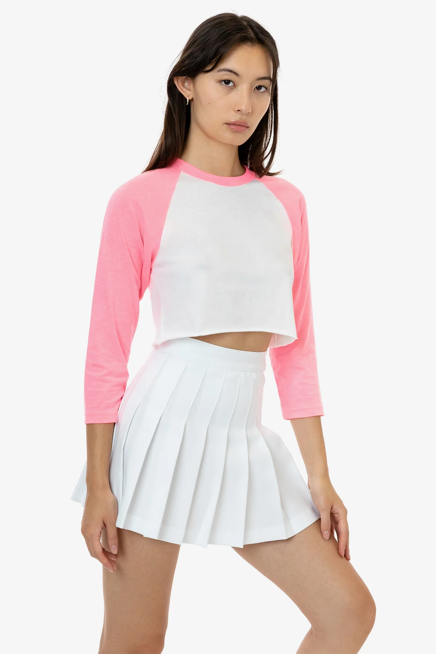 FF354 - Poly Cotton Cropped Raglan - Image 5