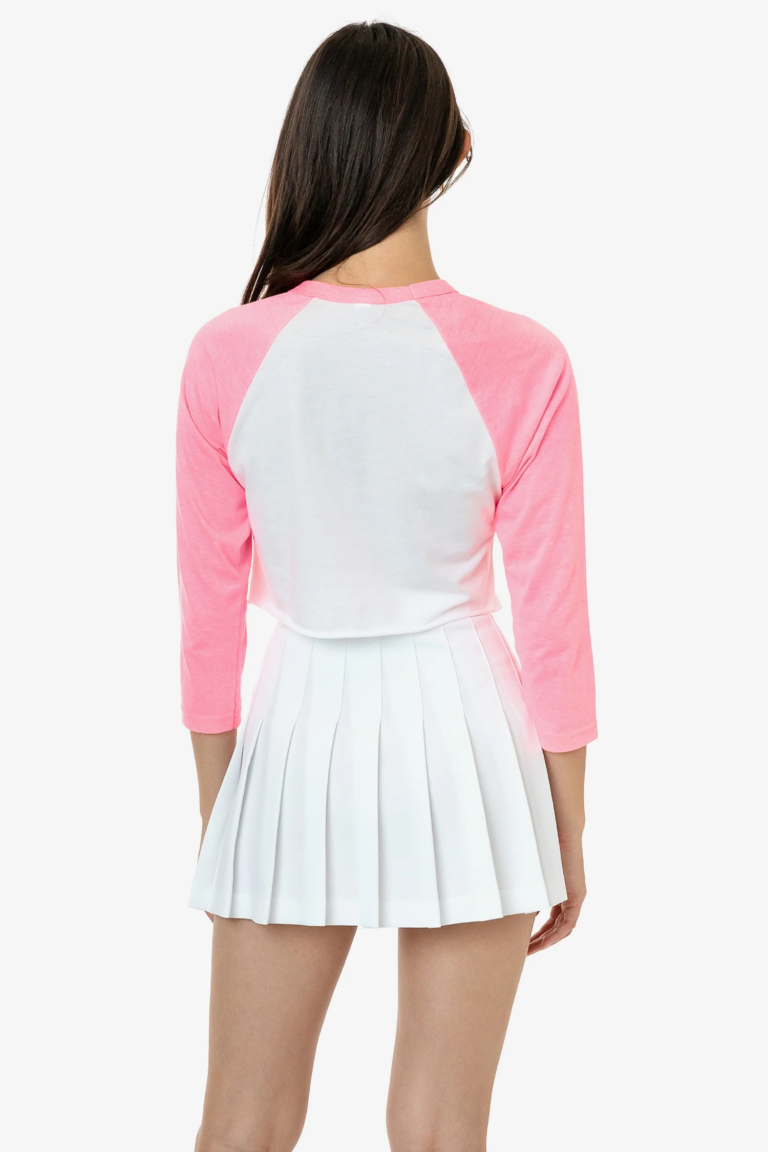 FF354 - Poly Cotton Cropped Raglan - Image 7