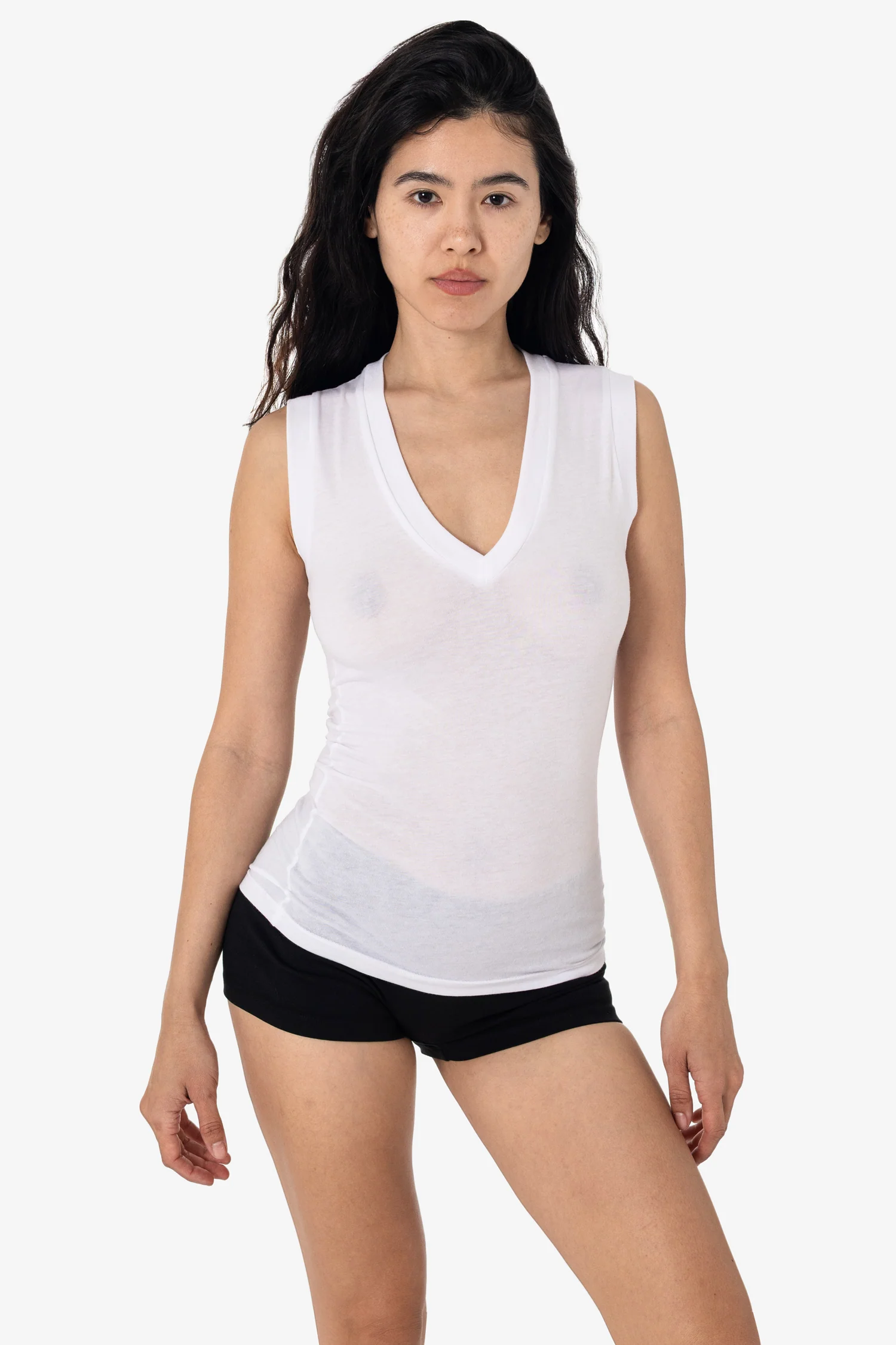 FF366 - Poly Cotton Sleeveless V Neck - Image 3