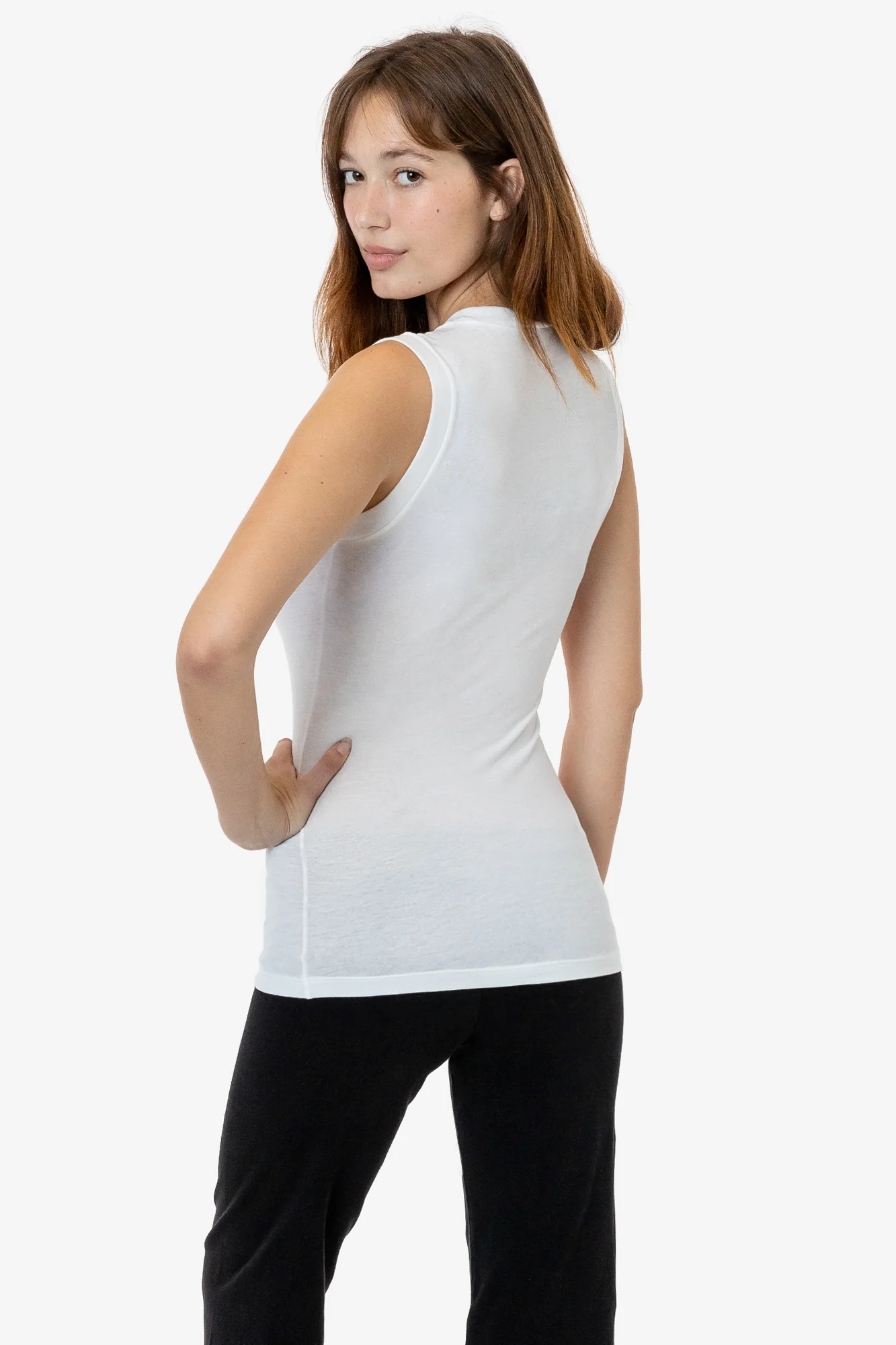 FF366 - Poly Cotton Sleeveless V Neck - Image 7