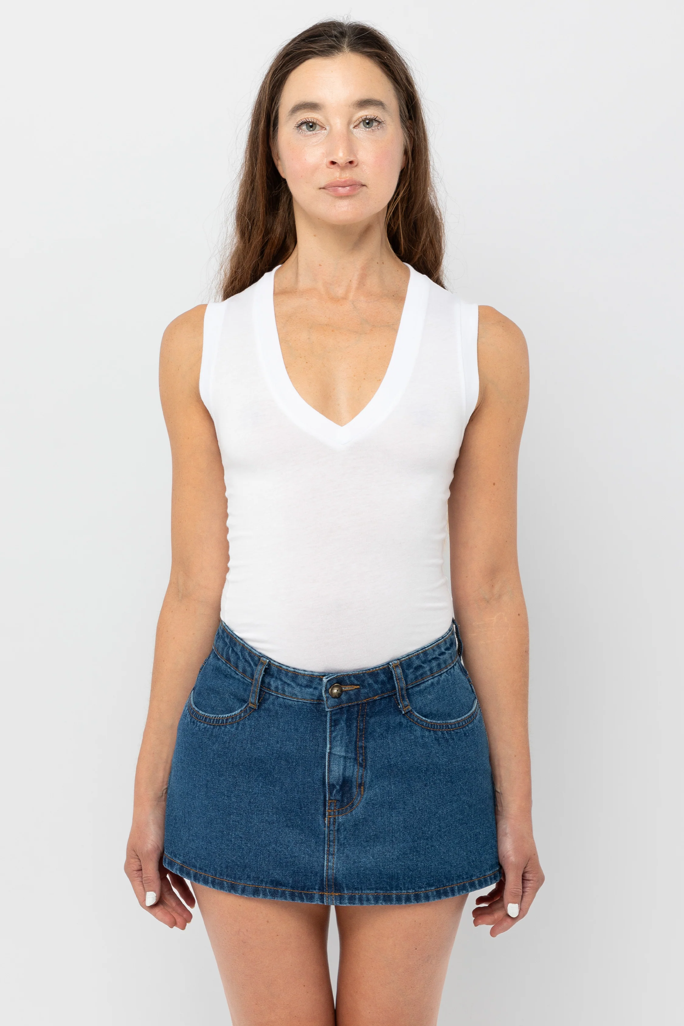 FF366 - Poly Cotton Sleeveless V Neck - Image 9