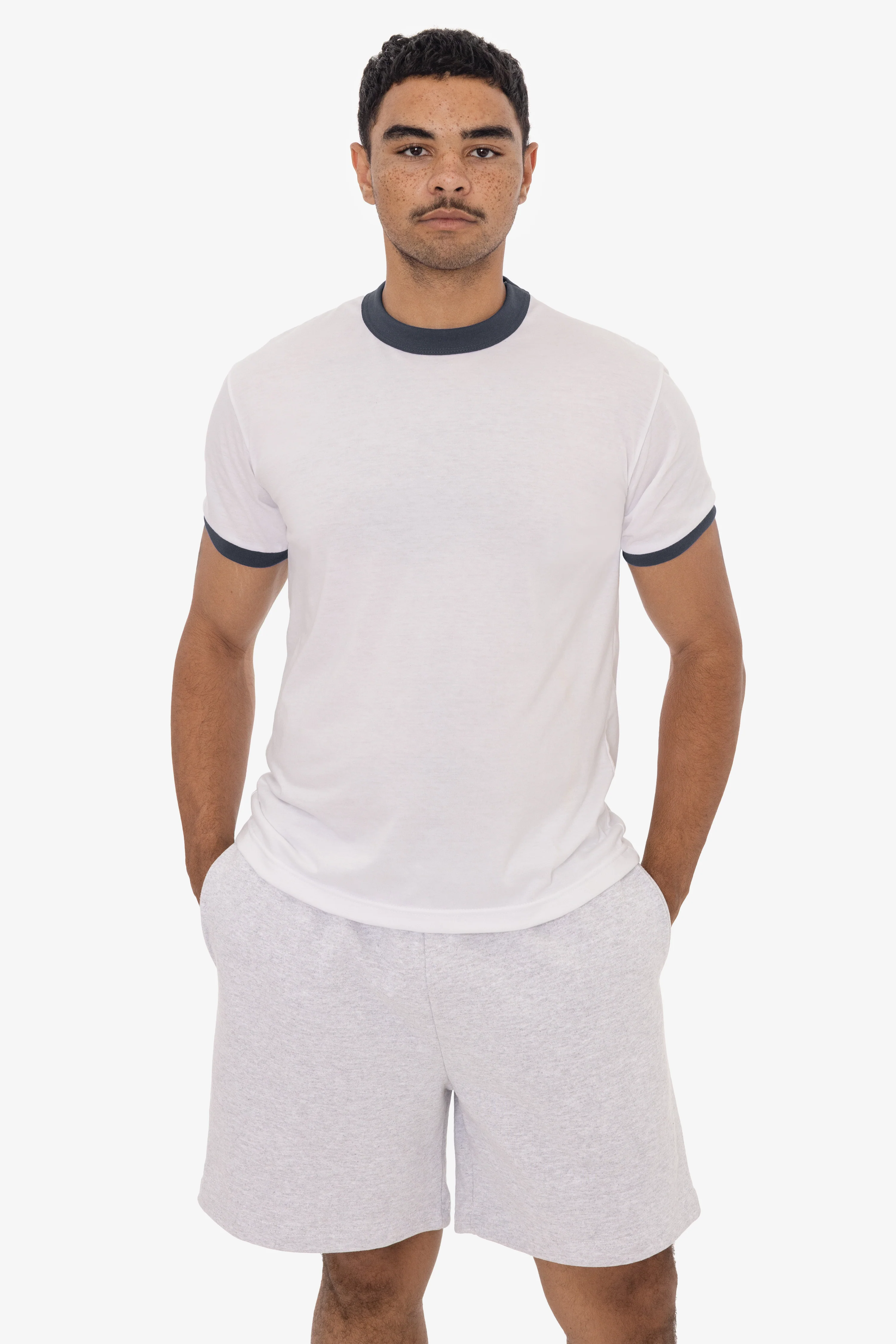 FF410 - Men's Poly Cotton Ringer Tee - Image 11