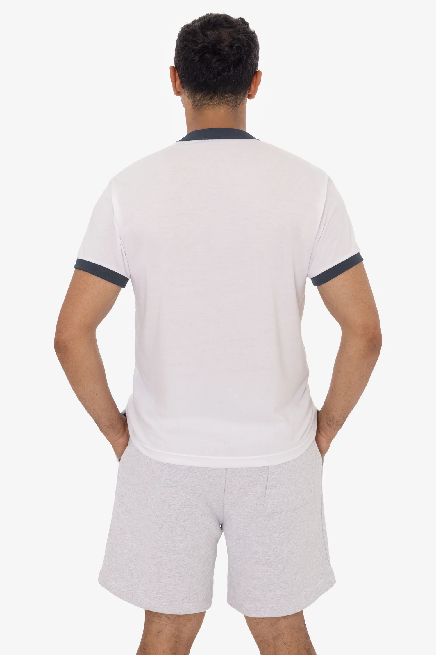 FF410 - Men's Poly Cotton Ringer Tee - Image 12