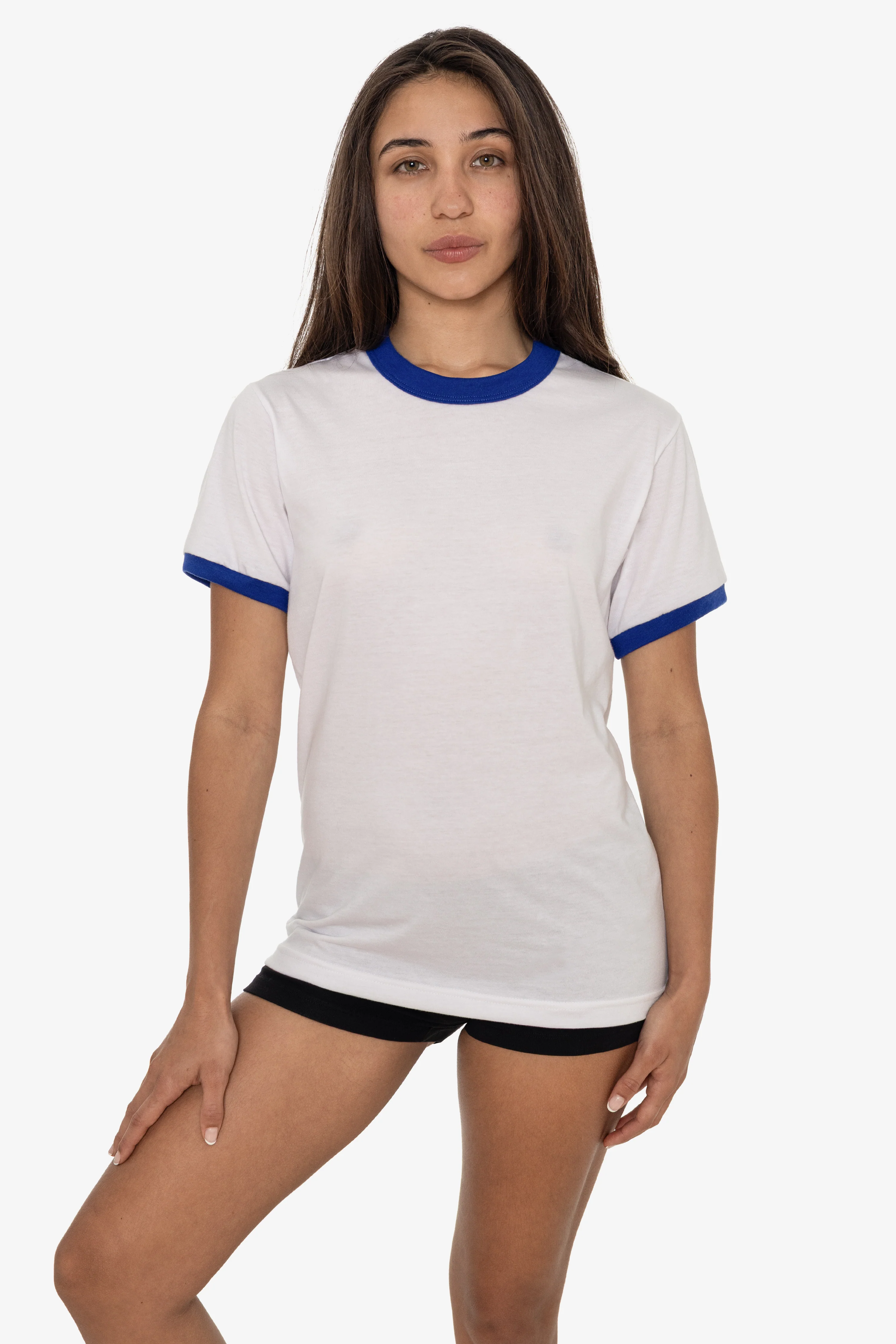 FF410 - Men's Poly Cotton Ringer Tee - Image 19
