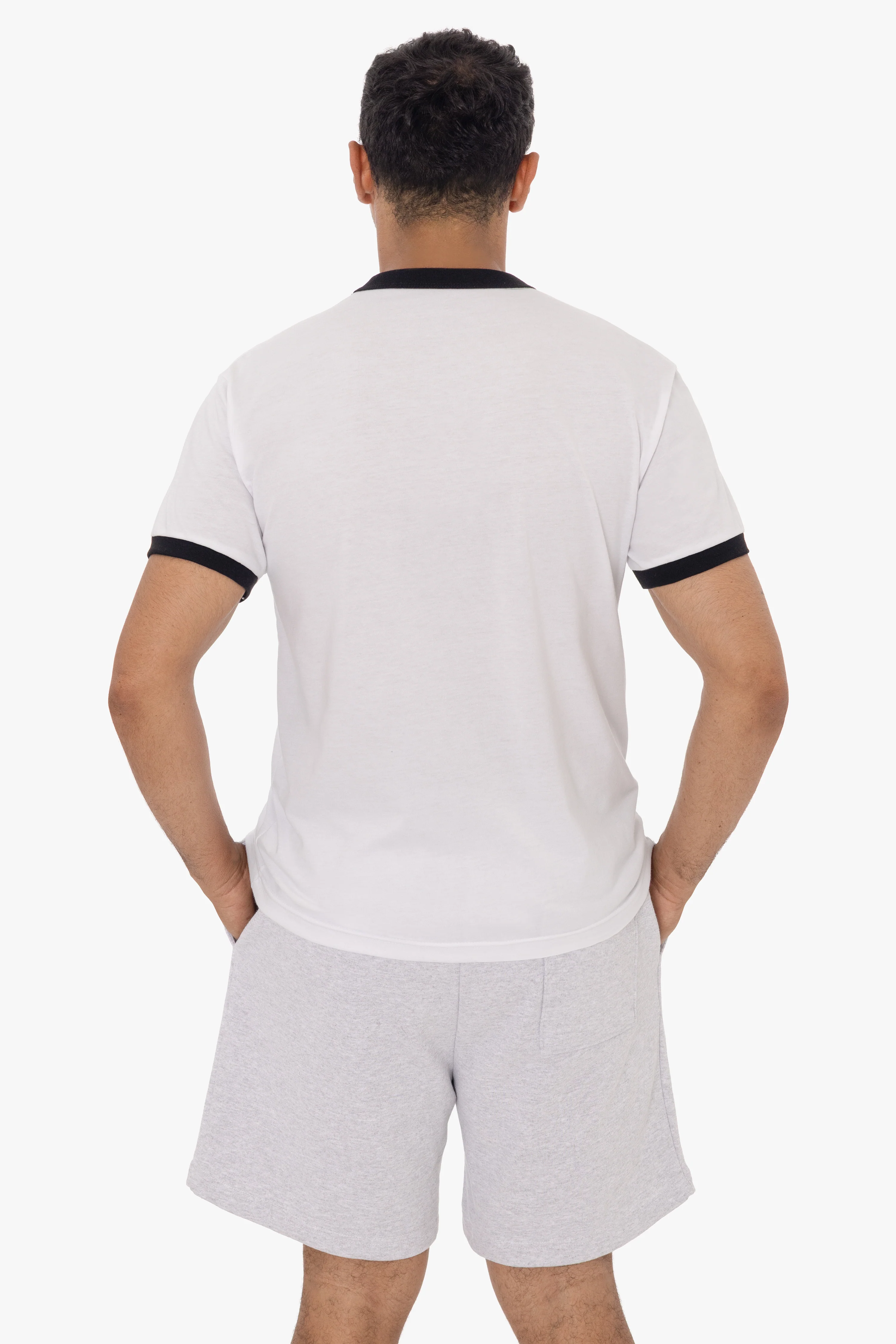 FF410 - Men's Poly Cotton Ringer Tee - Image 7