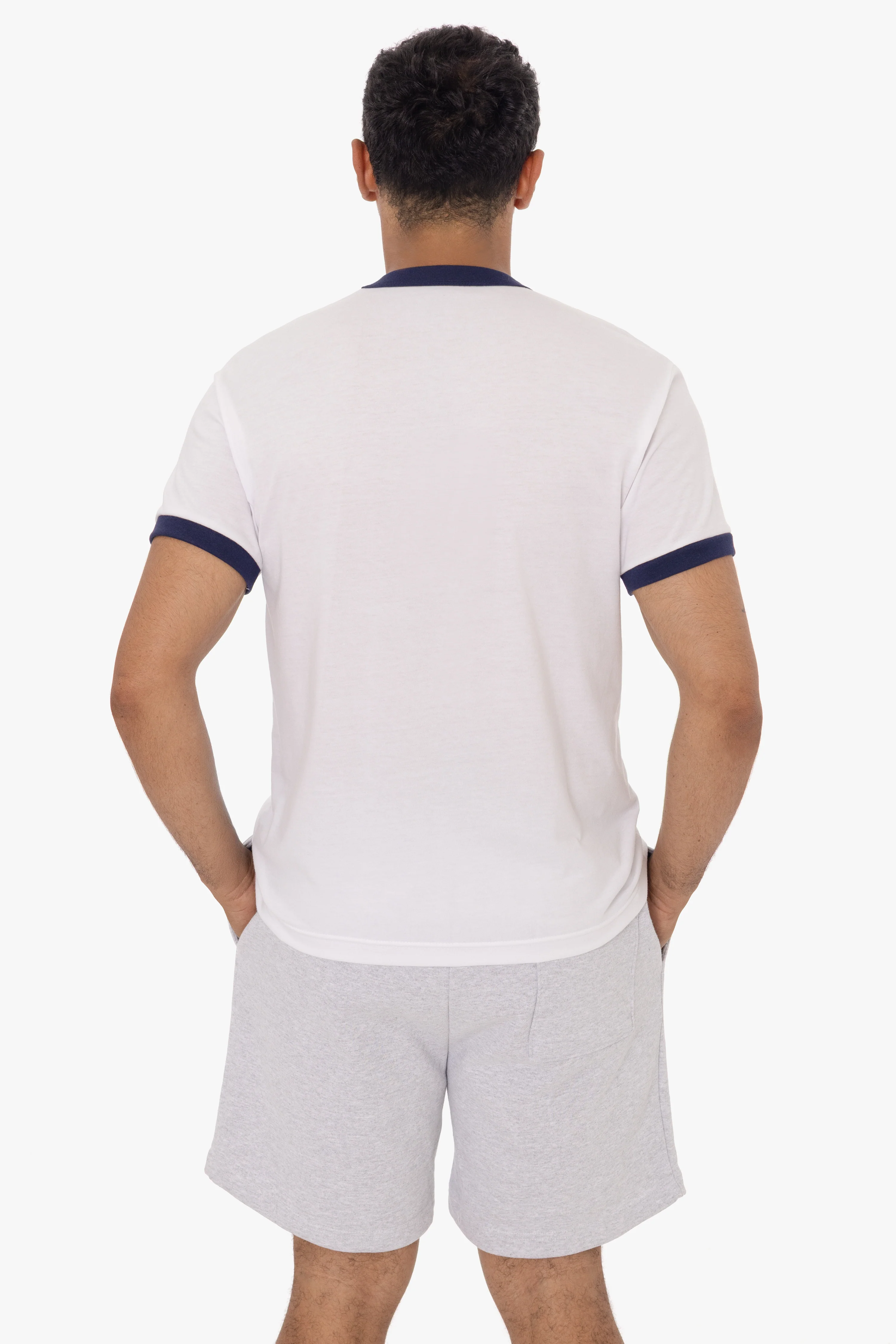 FF410 - Men's Poly Cotton Ringer Tee - Image 8