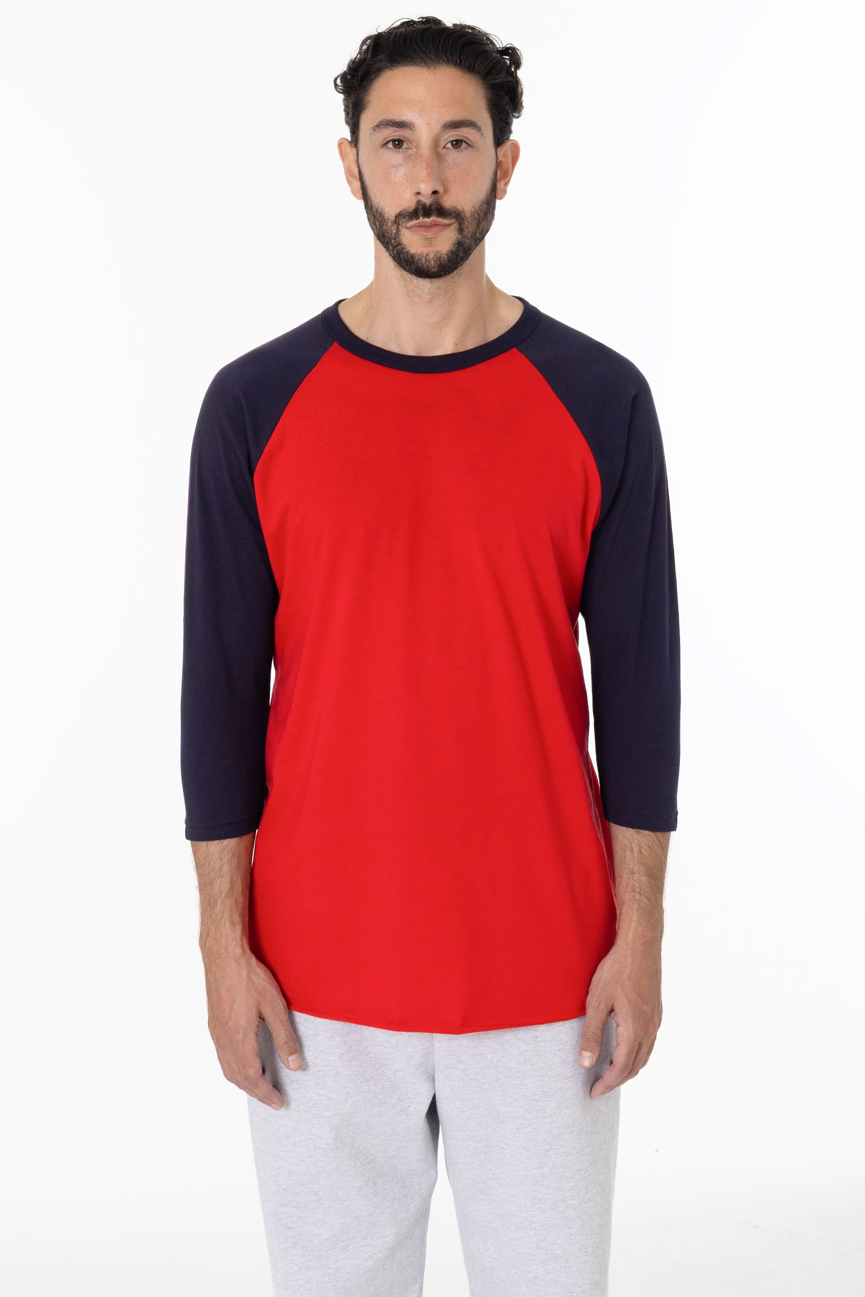 FF53 - 3/4 Sleeve Poly Cotton Raglan - Image 10