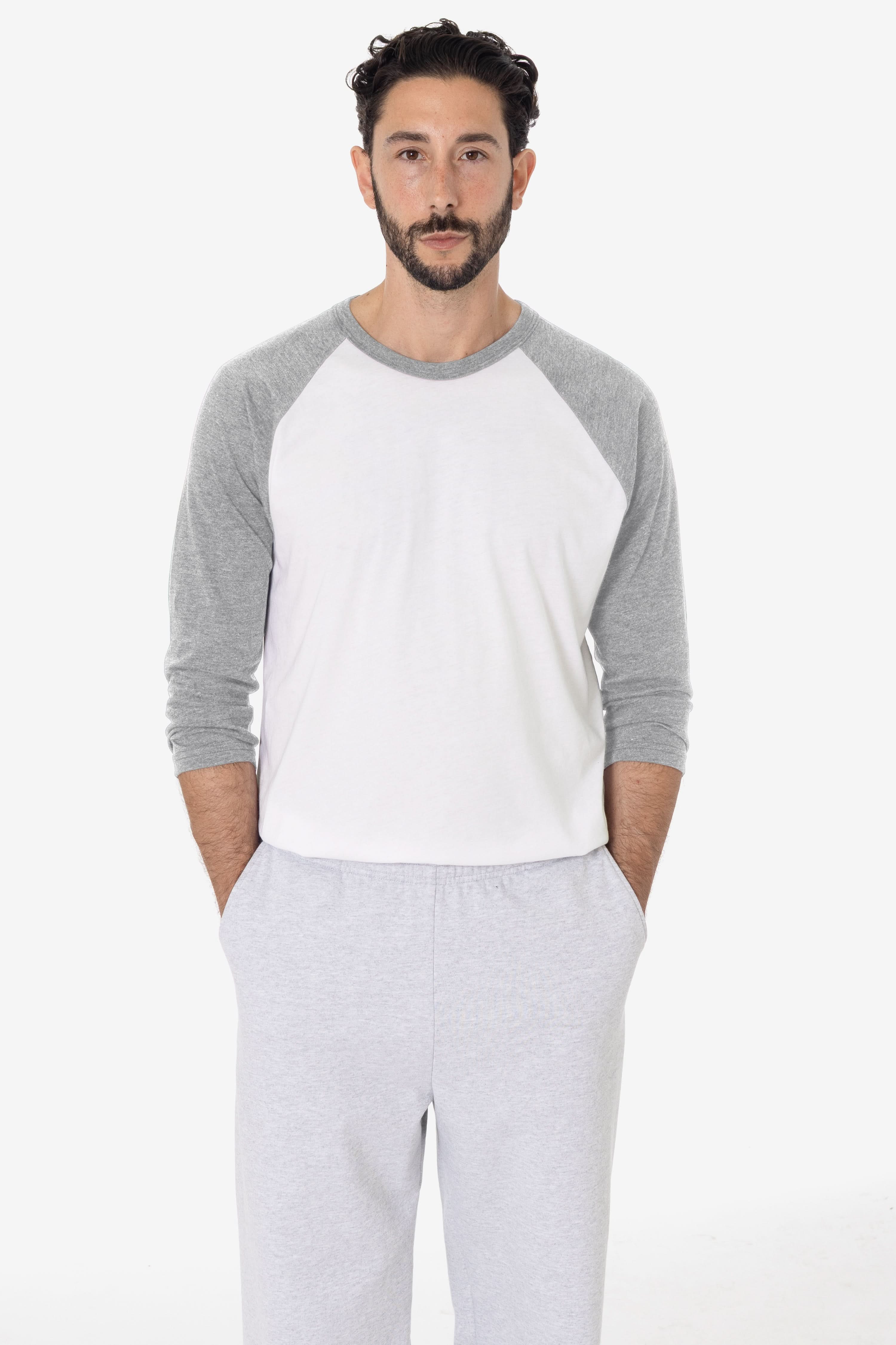 FF53 - 3/4 Sleeve Poly Cotton Raglan - Image 14