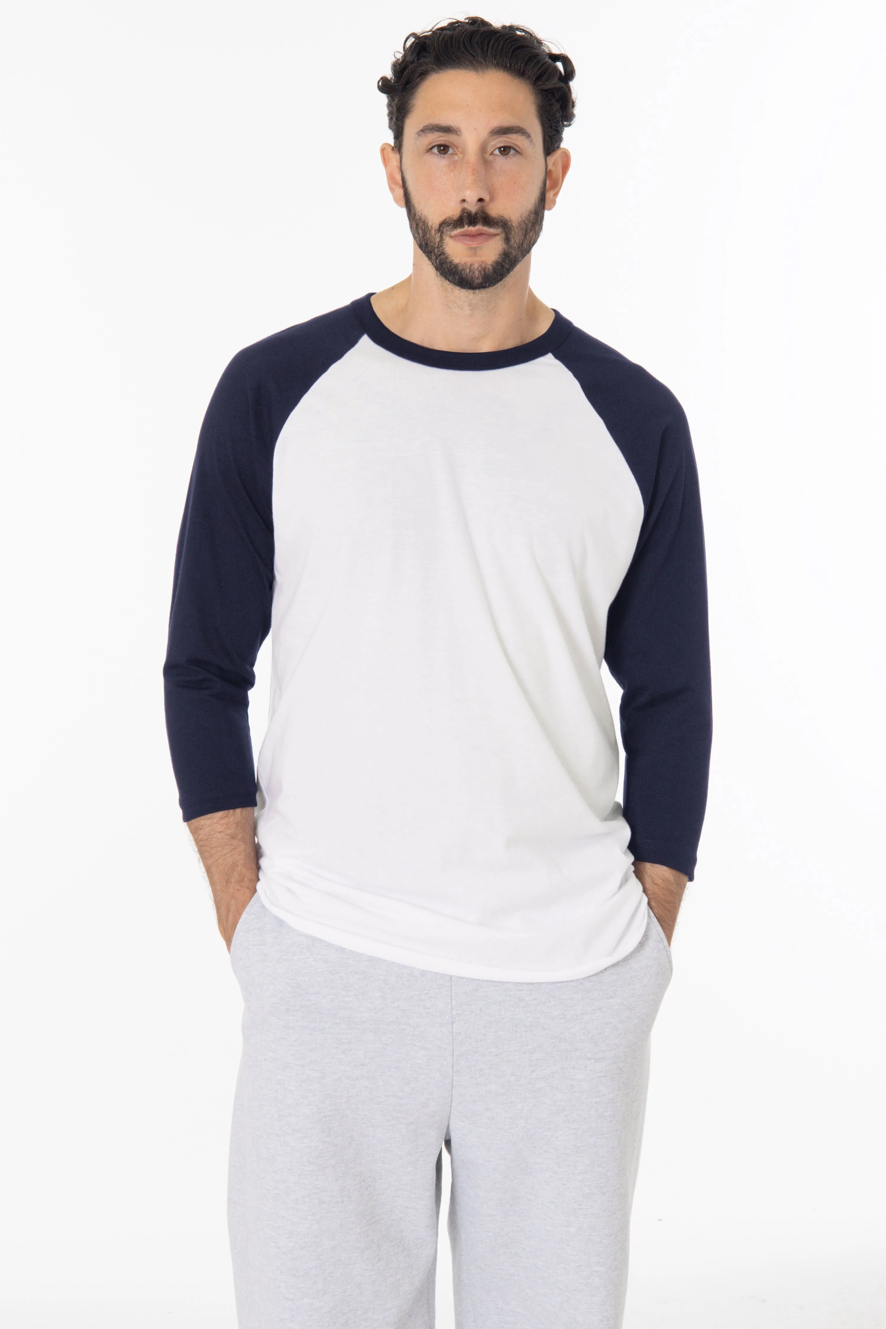 FF53 - 3/4 Sleeve Poly Cotton Raglan - Image 15