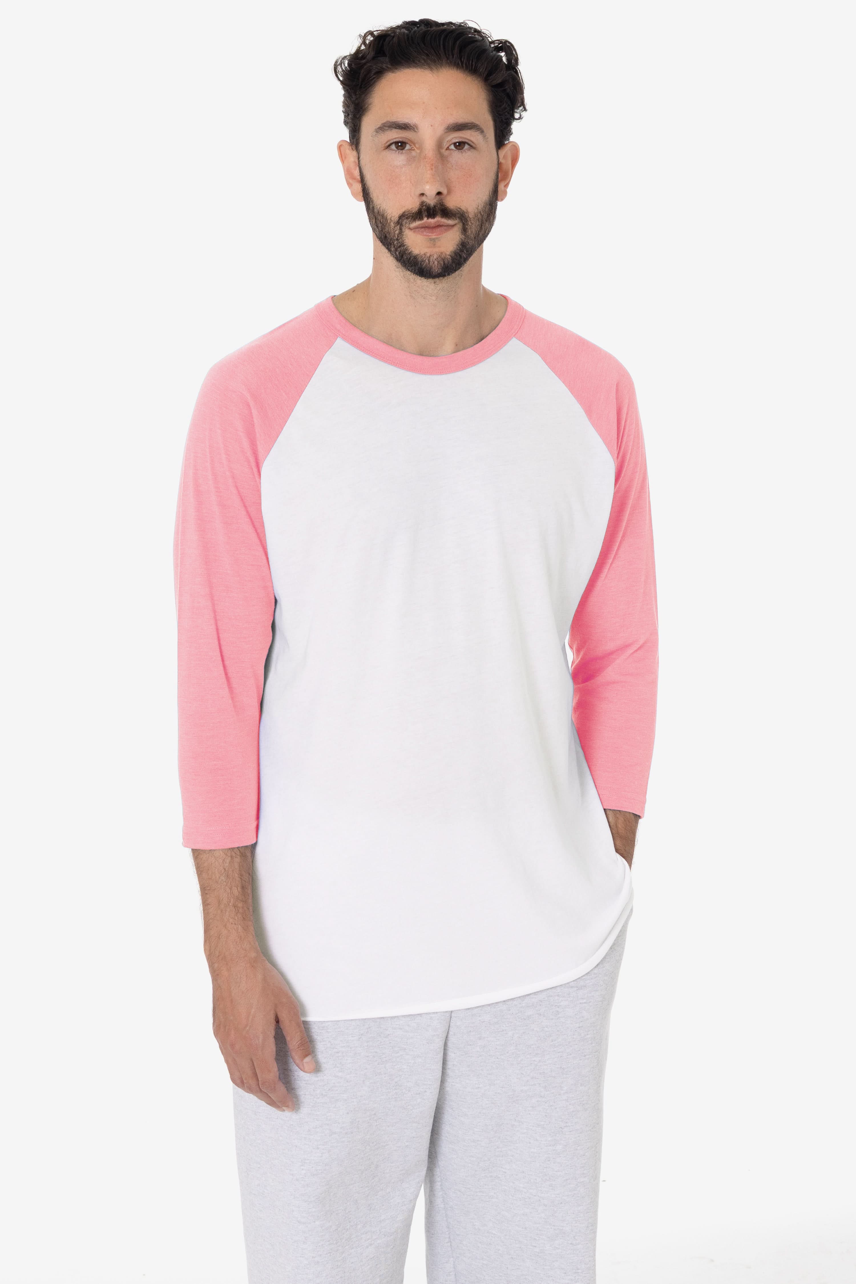 FF53 - 3/4 Sleeve Poly Cotton Raglan - Image 16