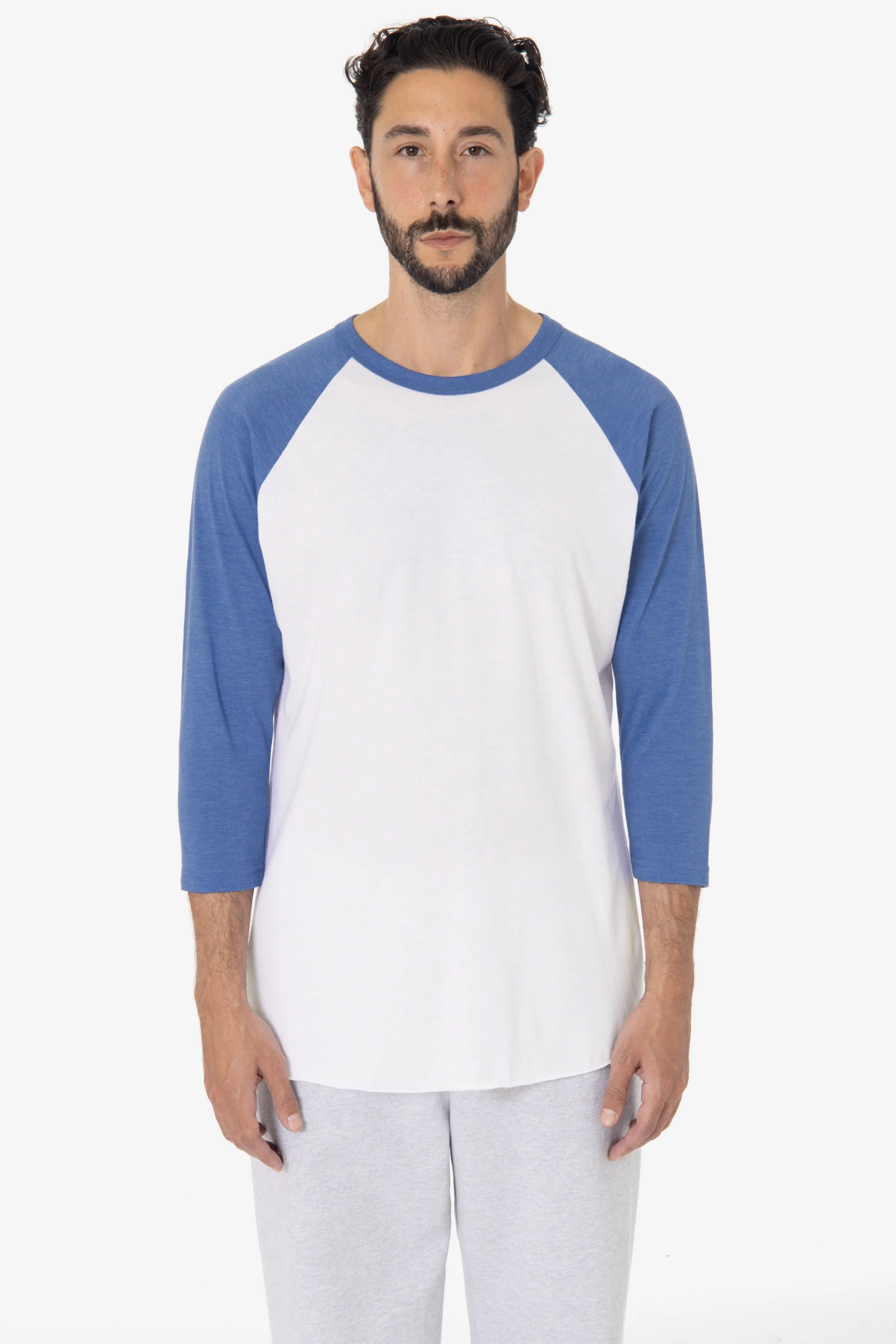 FF53 - 3/4 Sleeve Poly Cotton Raglan - Image 20