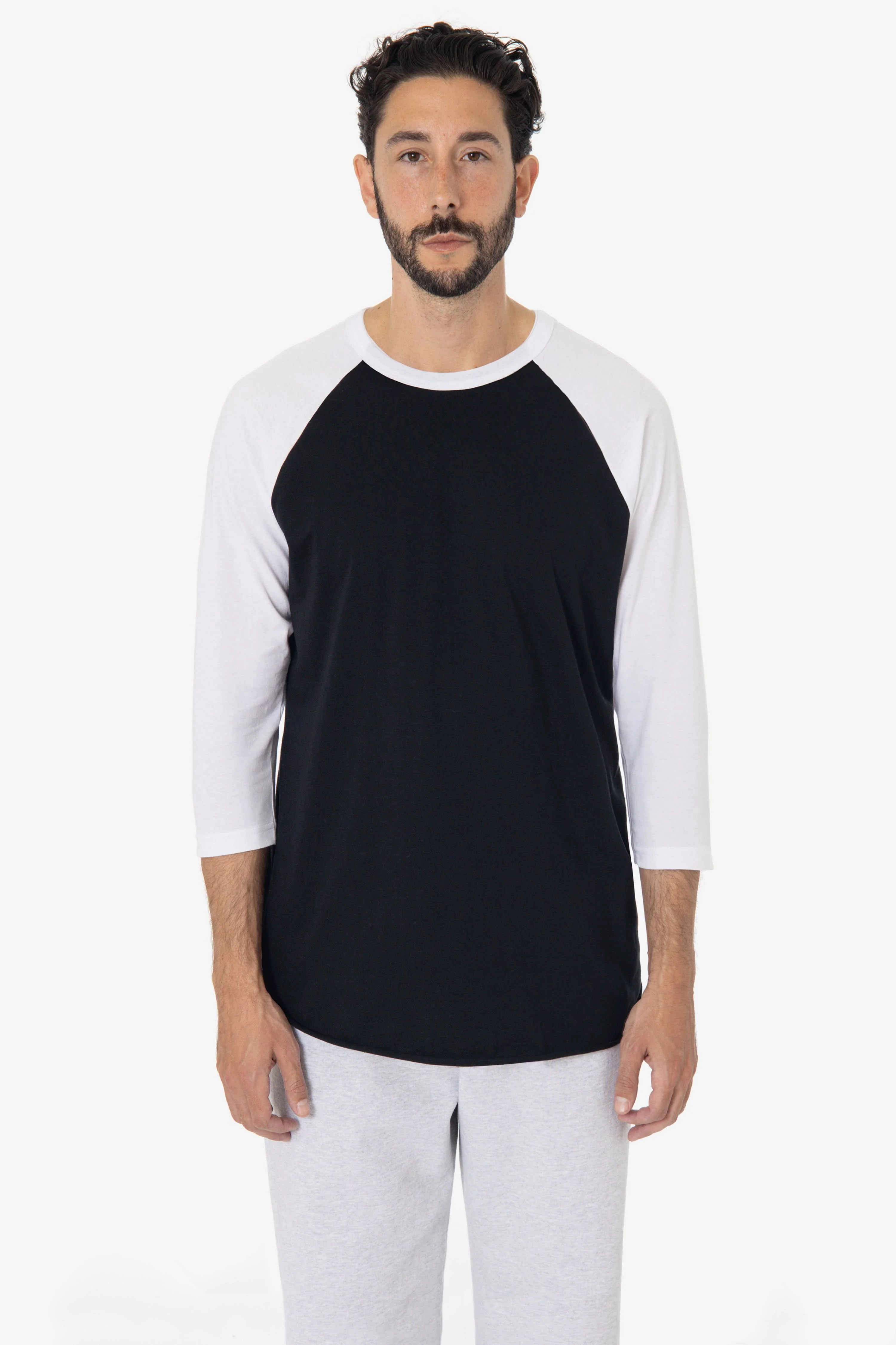 FF53 - 3/4 Sleeve Poly Cotton Raglan - Image 28