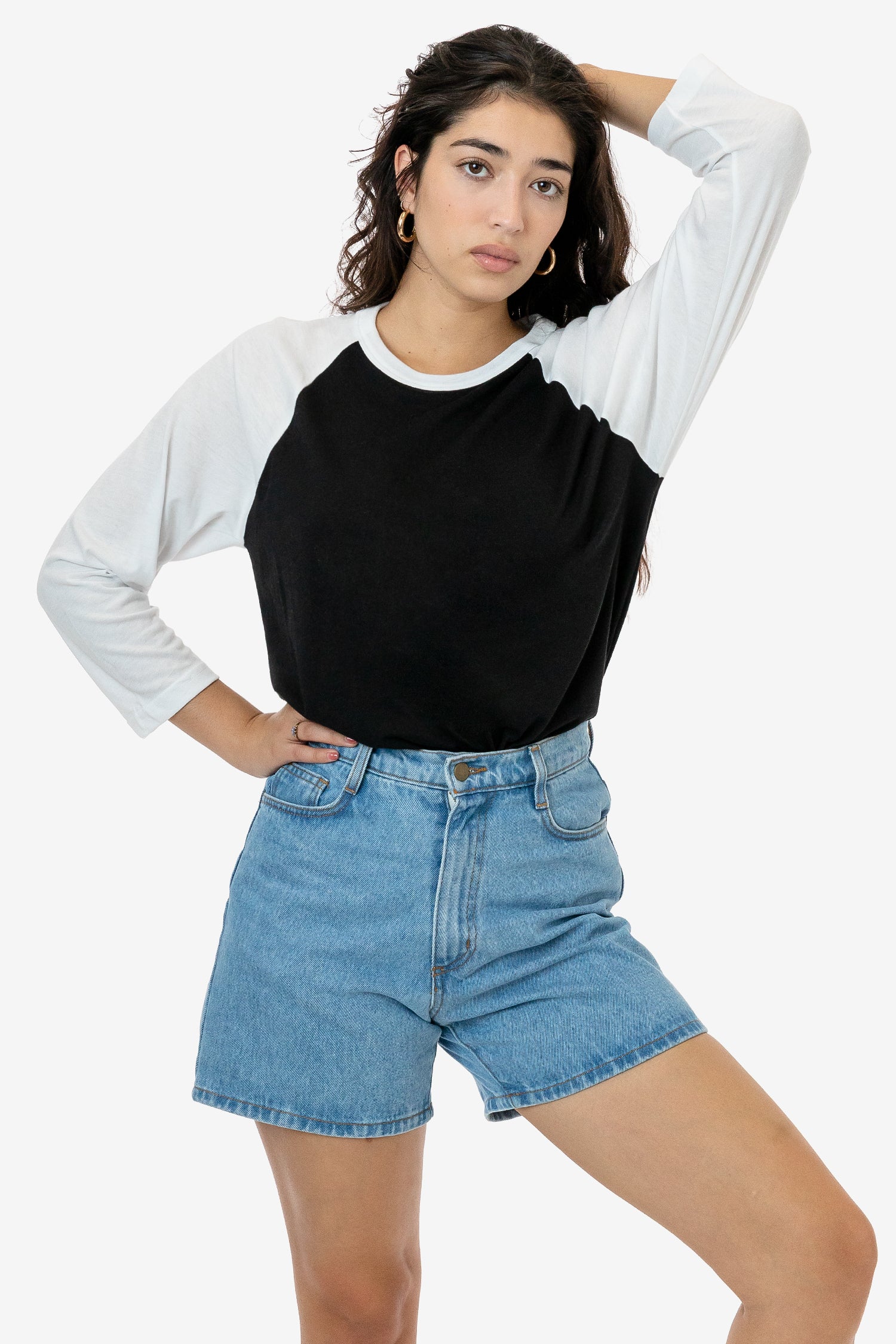 FF53 - 3/4 Sleeve Poly Cotton Raglan - Image 29