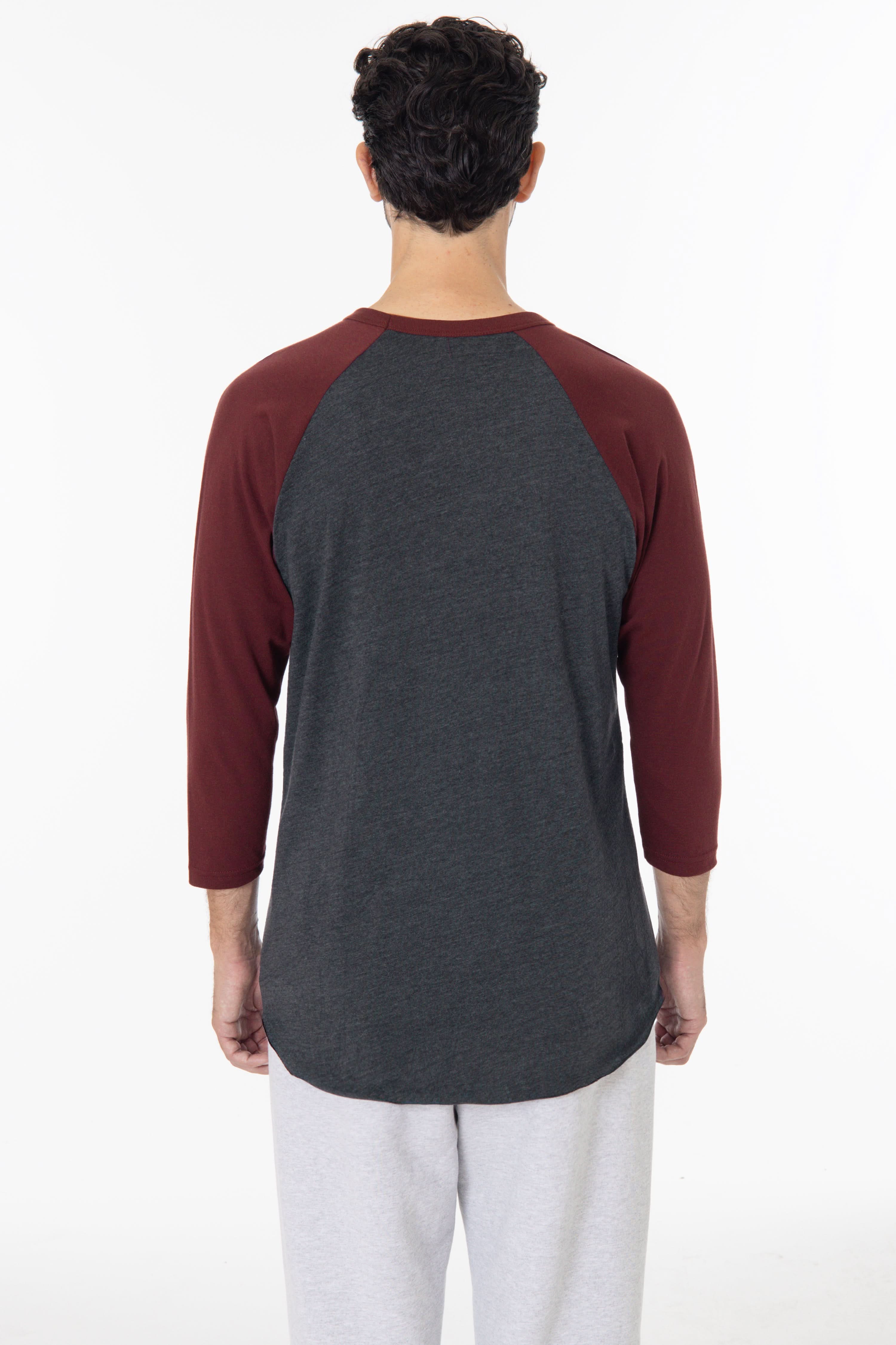 FF53 - 3/4 Sleeve Poly Cotton Raglan - Image 3